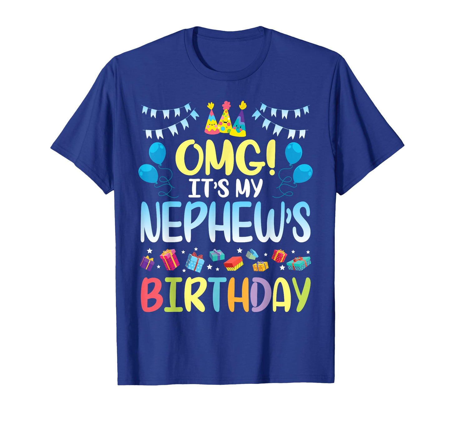 OMG It's My Nephew's Birthday Happy To Me You Uncle Aunt T-Shirt