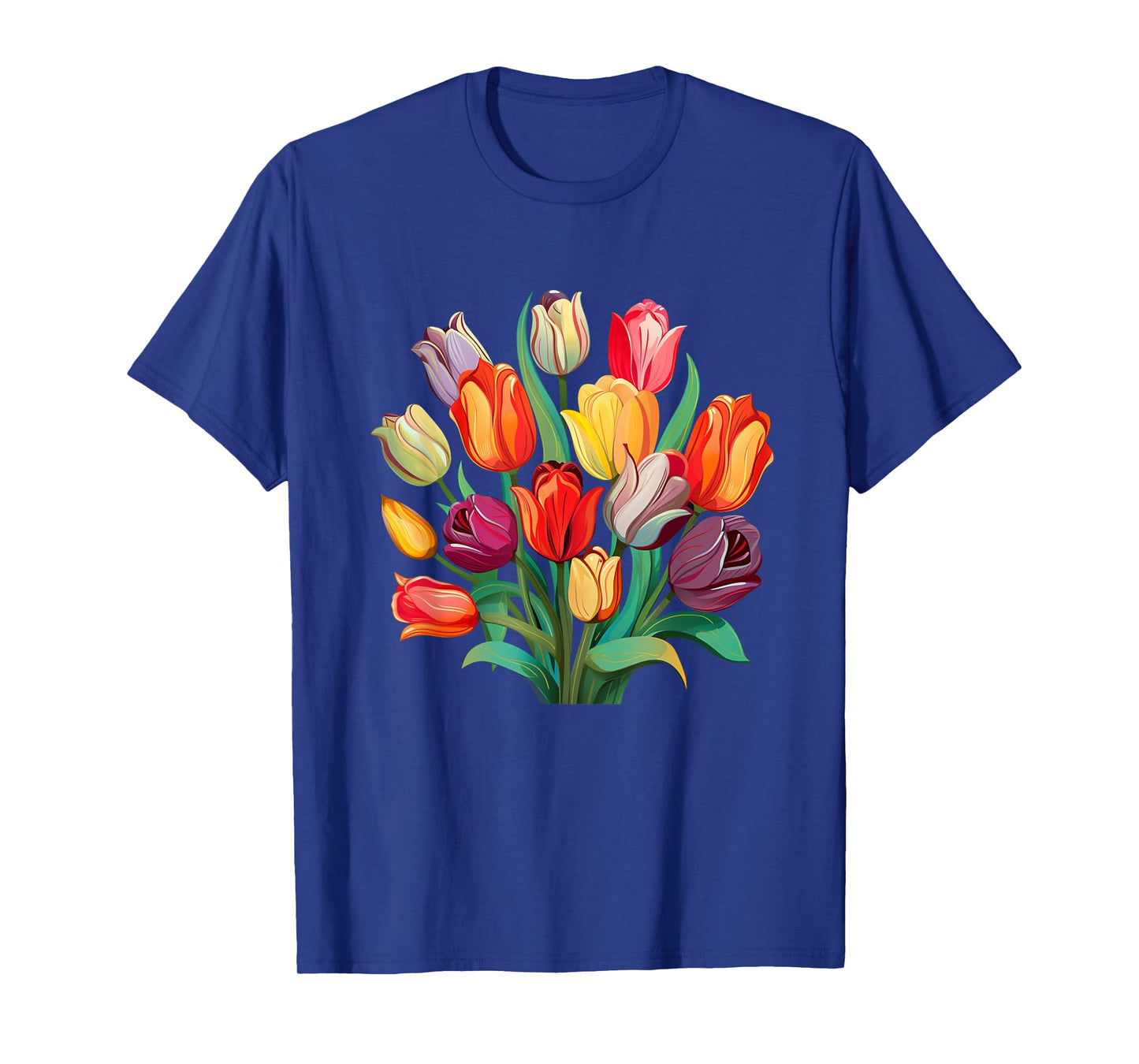 Nice tulip bouquet for flowers and plants lovers T-Shirt