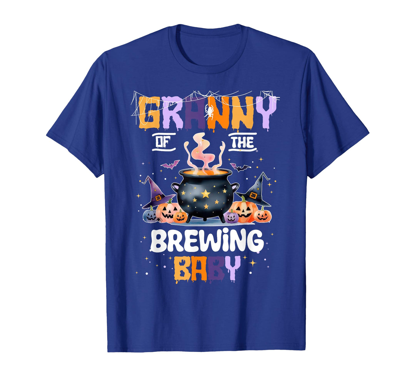 Granny of The Brewing Baby Boo Ghost Halloween Baby Shower T-Shirt