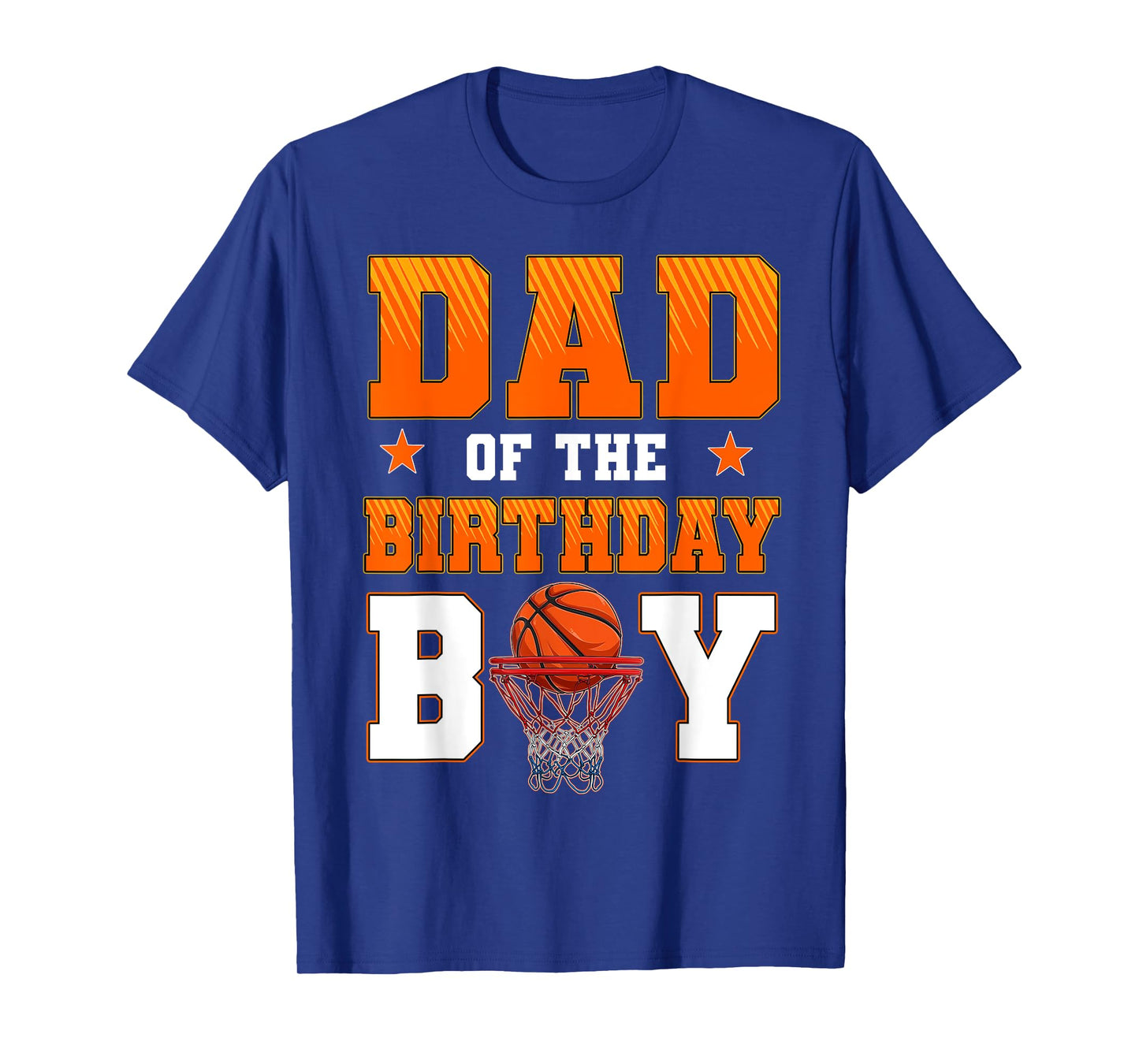Dad Of The Birthday Boy Basketball Party Family Matching T-Shirt