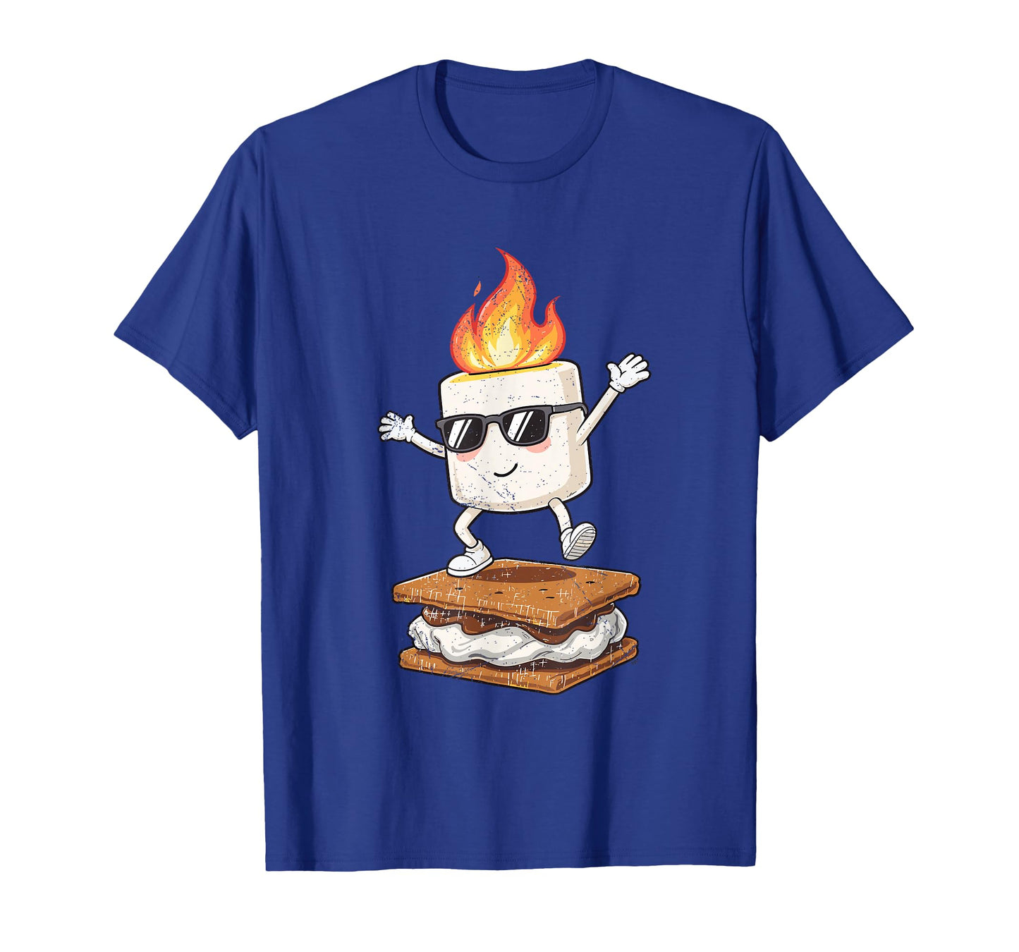 Camping Smore Marshmallow Chocolate Cute Dance Camper T-Shirt