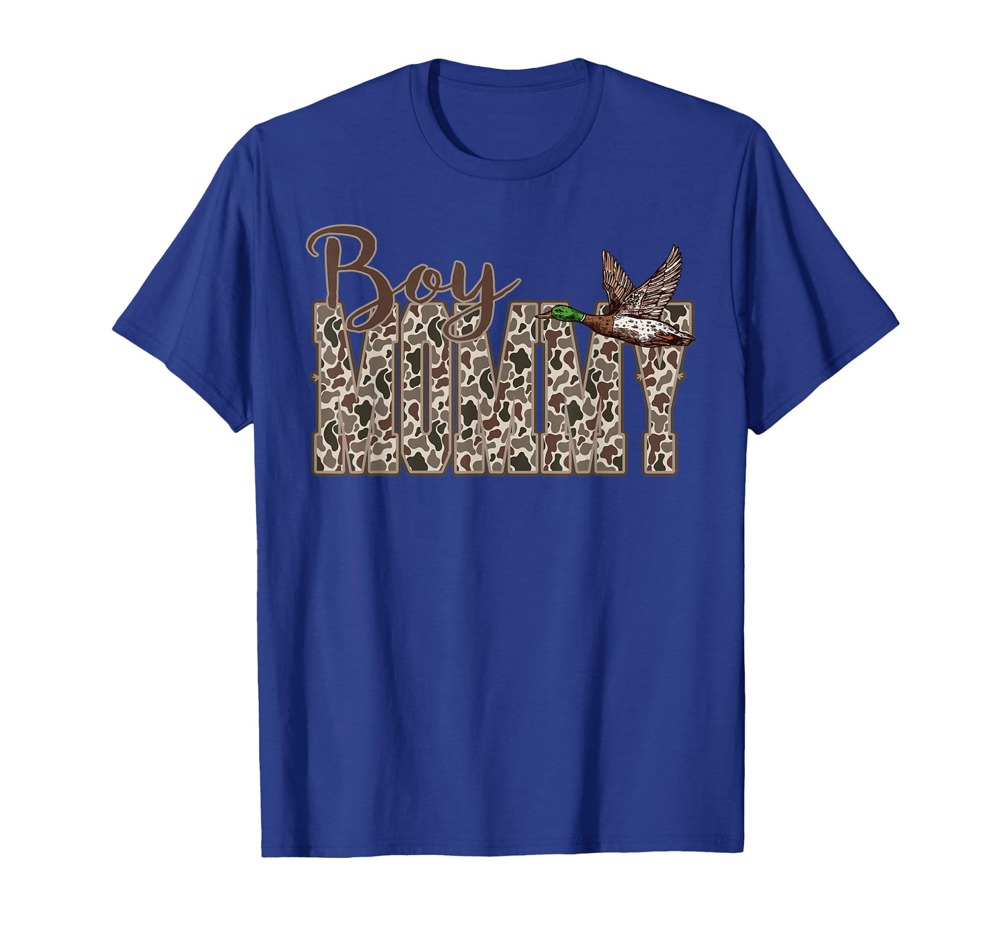 Hunting Boy Mommy Duck Camouflage Camo Preppy Camo Dad T-Shirt