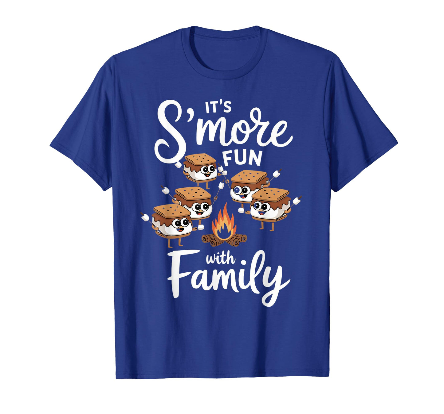 S'more Fun With Family Camping Smores Kawaii S'mores T-Shirt