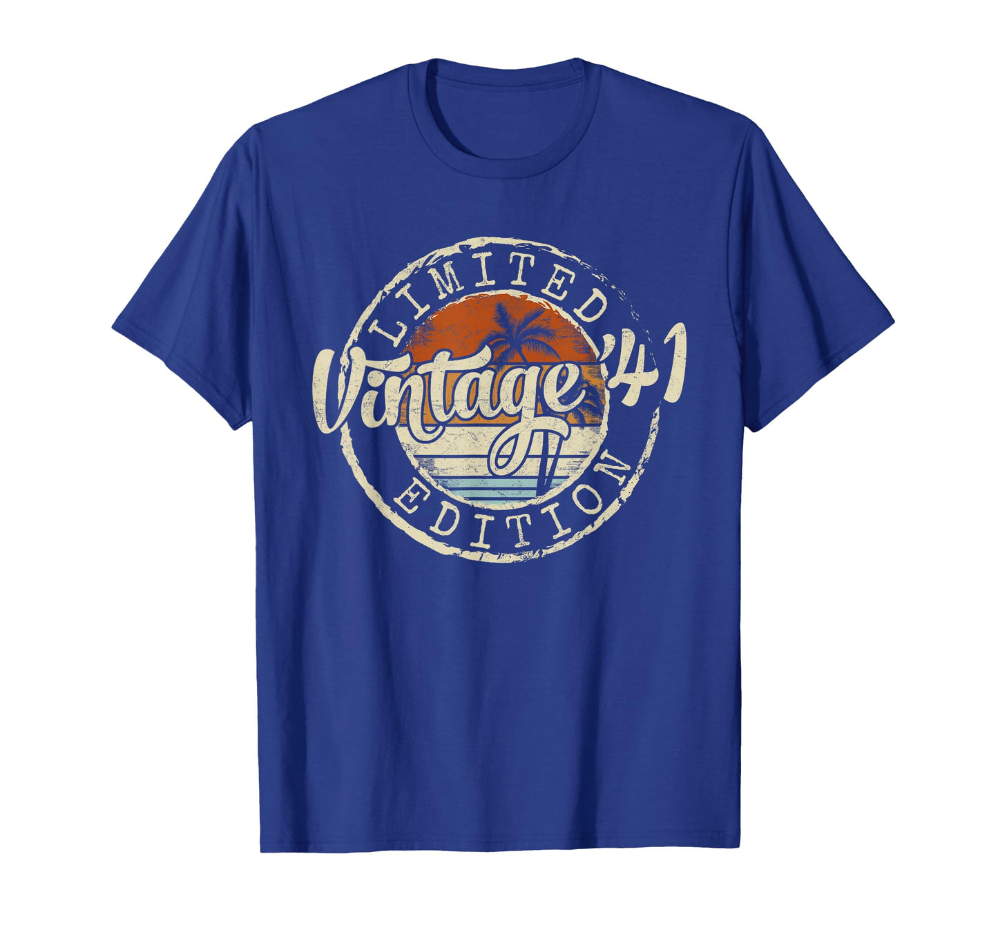 Vintage 1941 84th Birthday Gifts For Men Women 84 Year Old T-Shirt