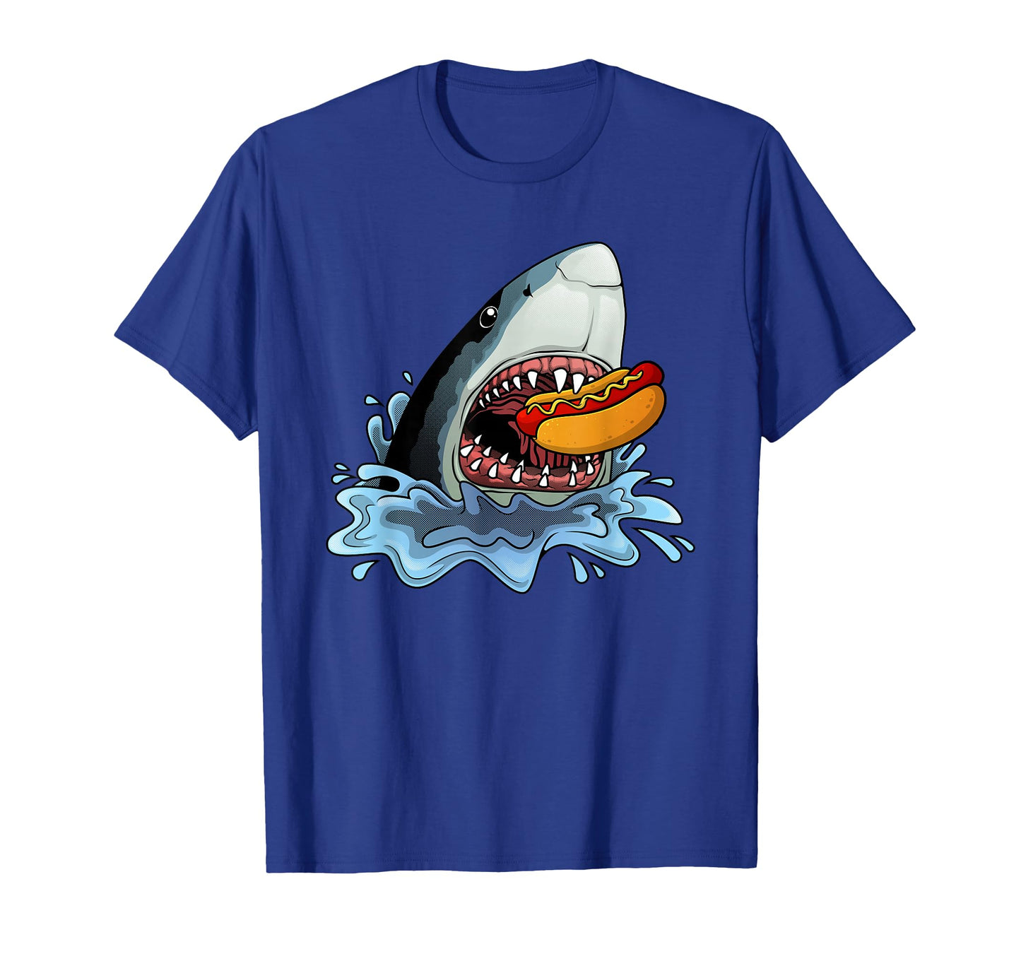 Cool Hot Dog Art For Men Women Kids Hotdog Lovers Hot Dog T-Shirt