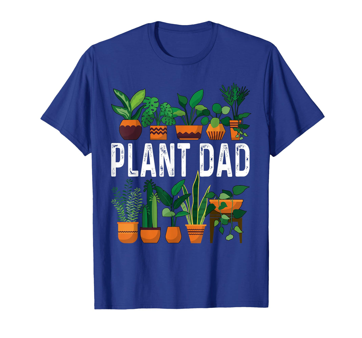 Plant Dad Potted Plant Lover Men's Gardening Plant Guy T-Shirt