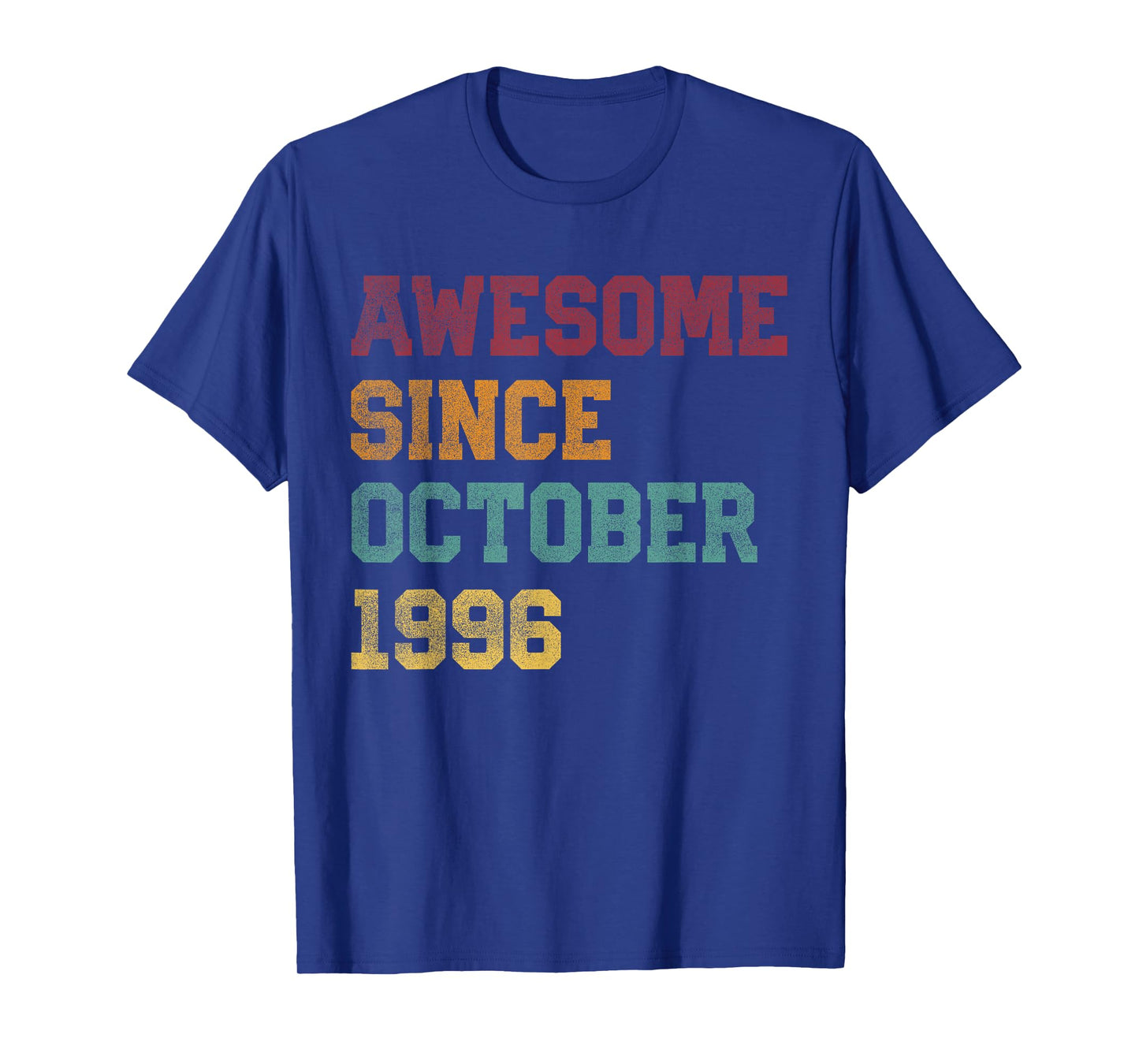 Awesome Since October 1996 29th Birthday 29 Years Old T-Shirt