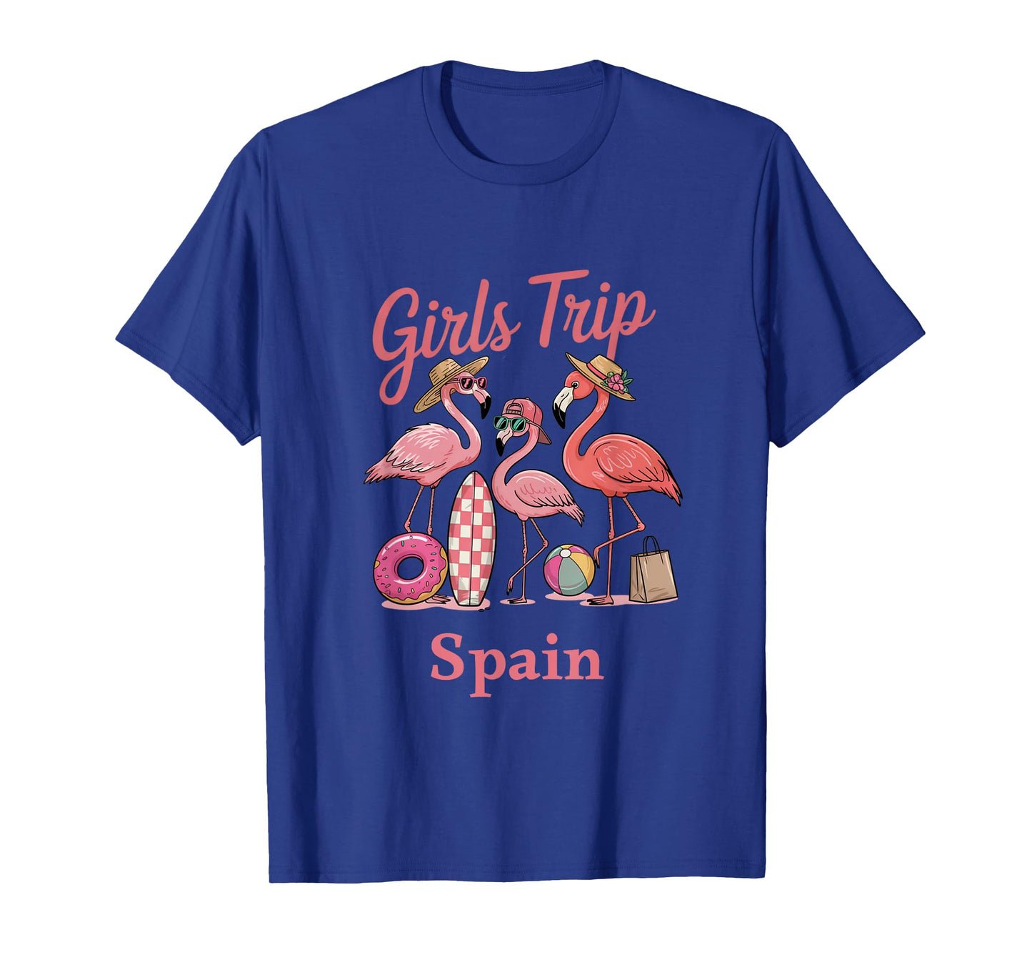 Girls Trip Spain Vacation Travel T-Shirt