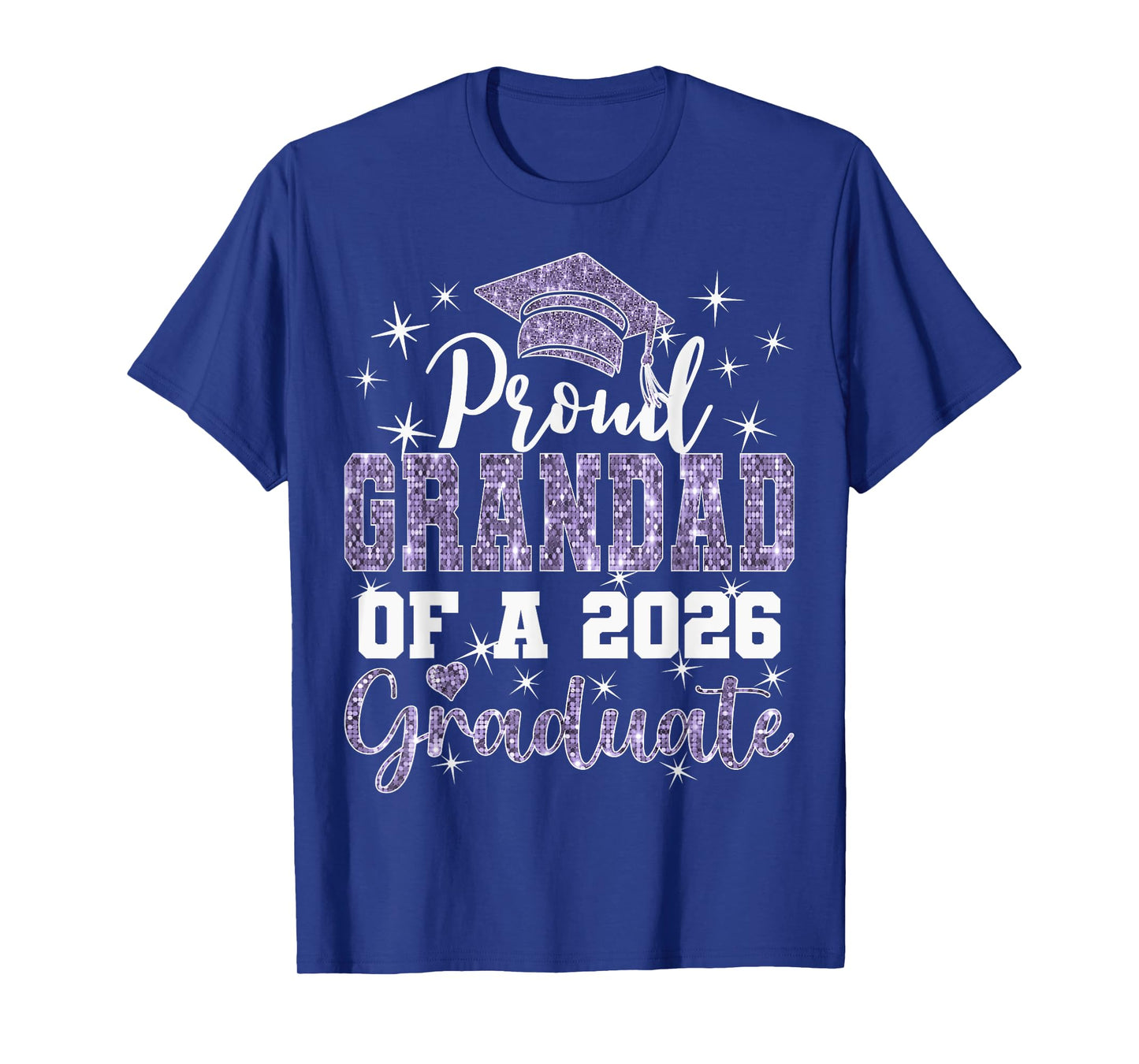 Super Proud Grandad of 2026 Graduate Graduation Family T-Shirt