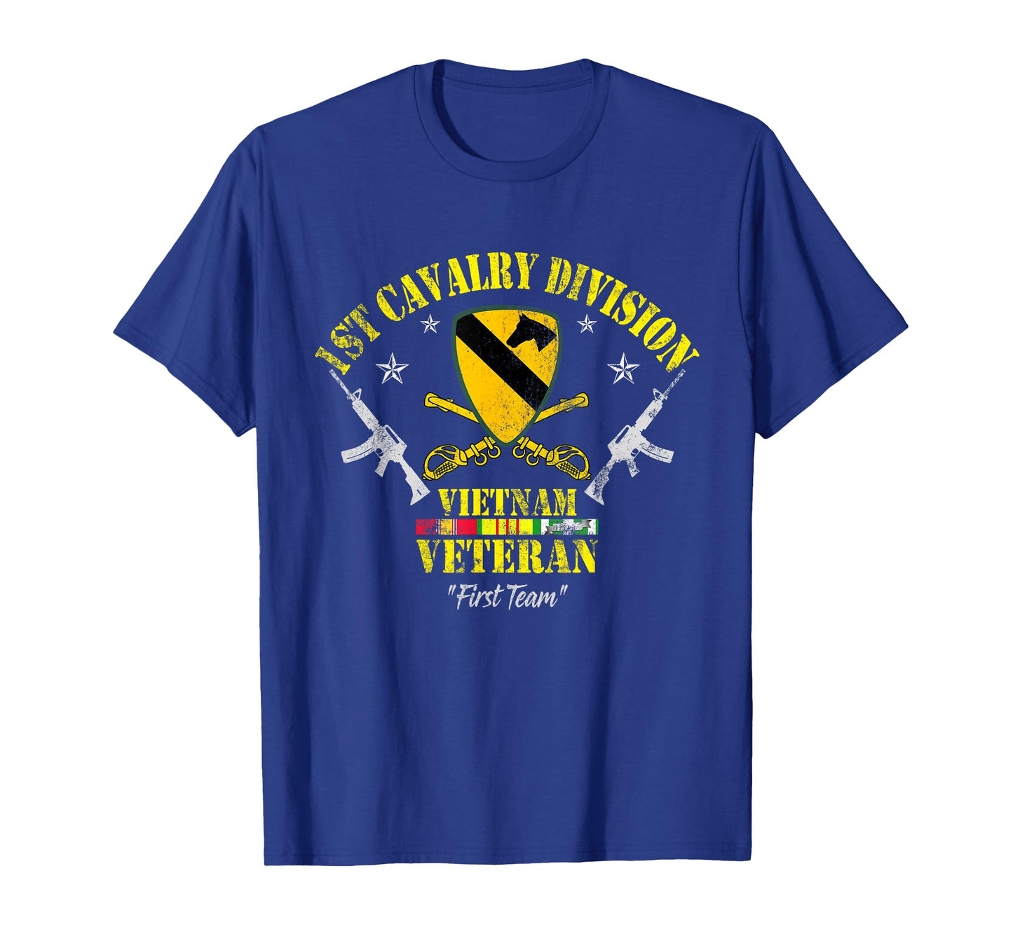 Vietnam Veteran 1st Cavalry Division Patriotic Veterans Day T-Shirt