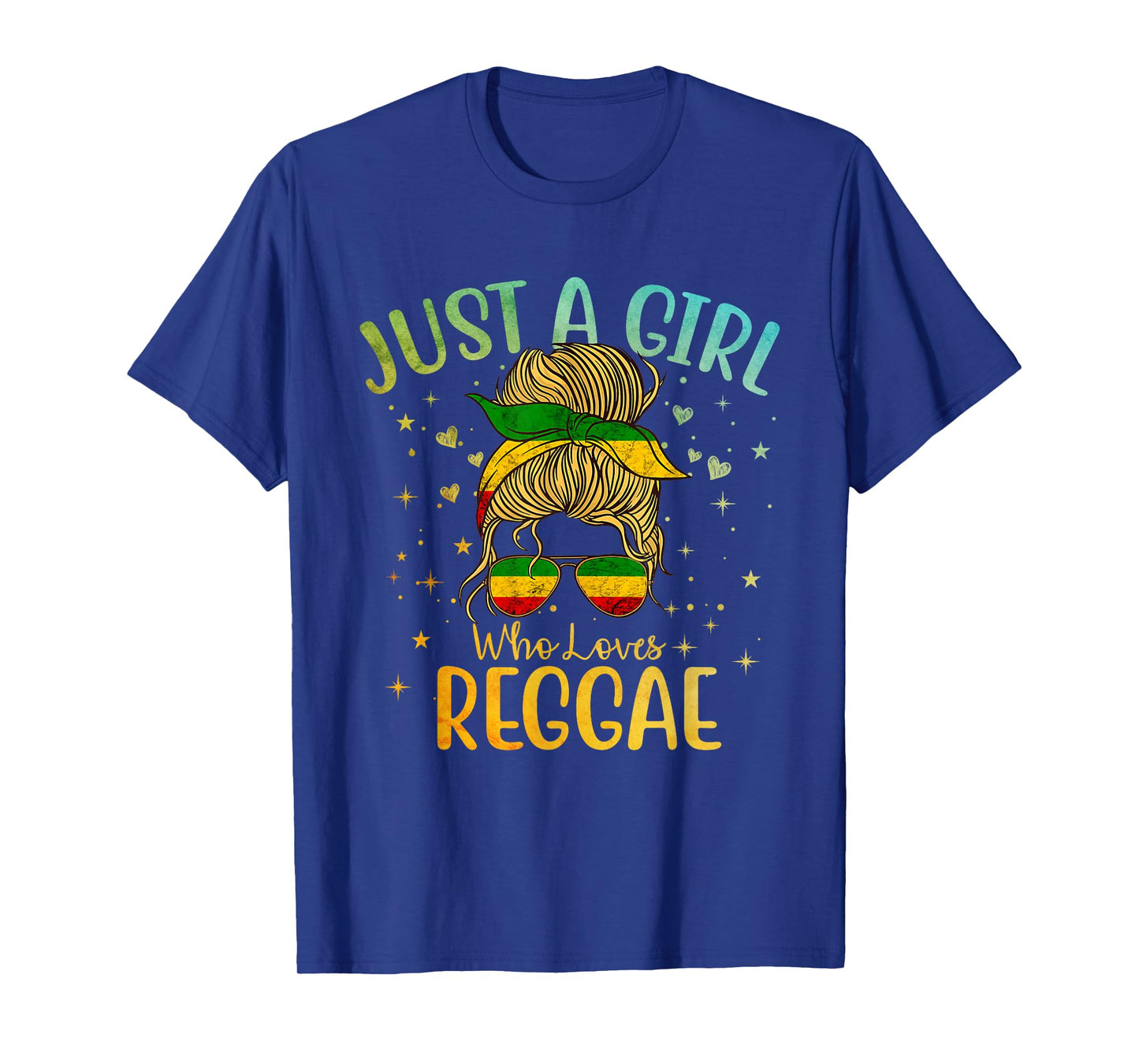 Just A Girl Who Loves Reggae Music Rastafari Rasta Women Kid T-Shirt