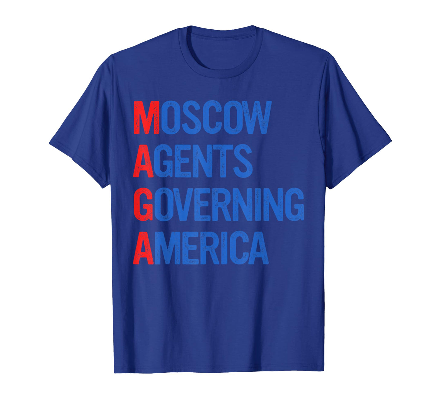 Retro Moscow Agents Governing America Anti Trump Men Women T-Shirt