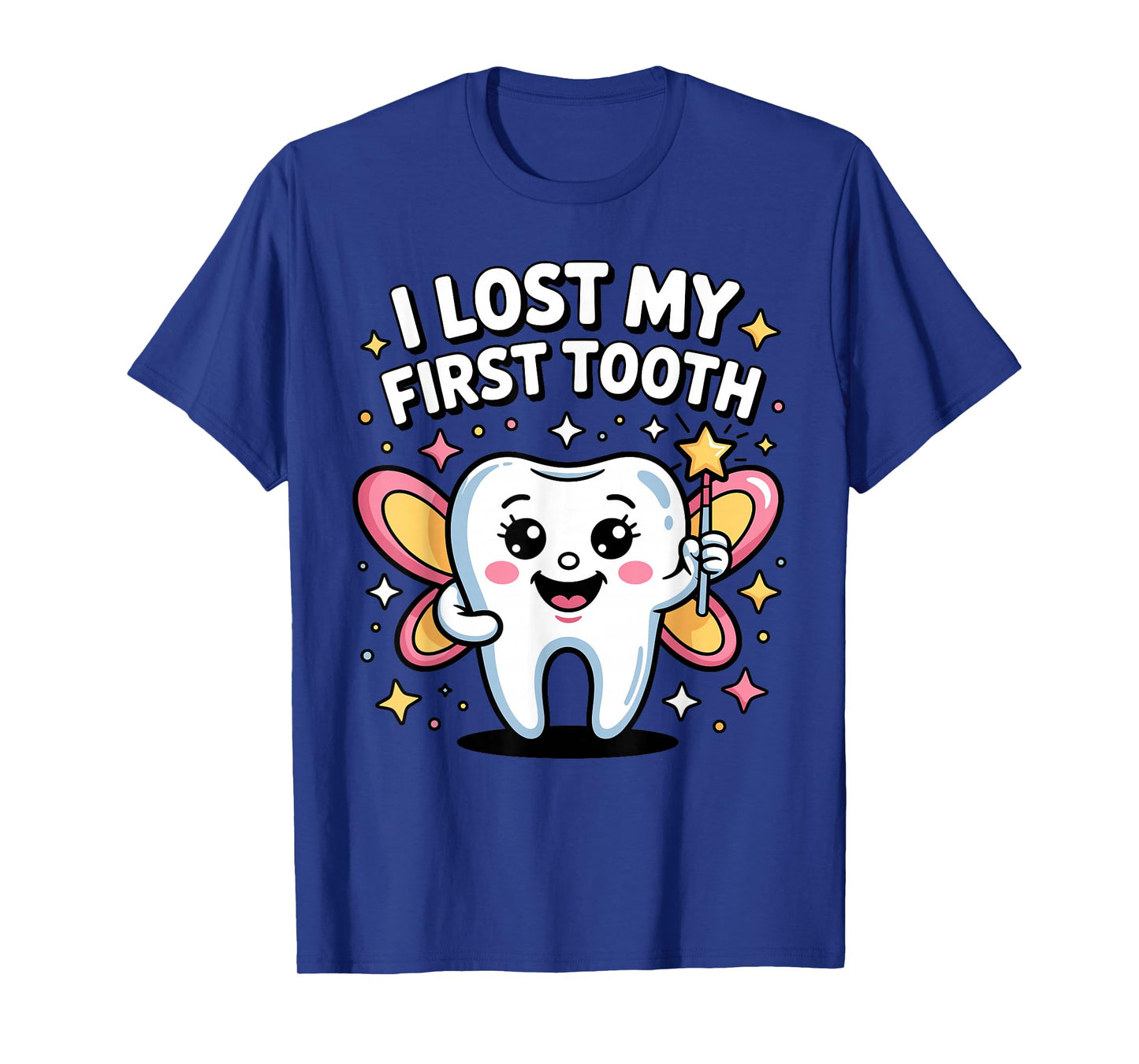 First Lost Tooth Design for Kids Boys Girls Lost First Tooth T-Shirt