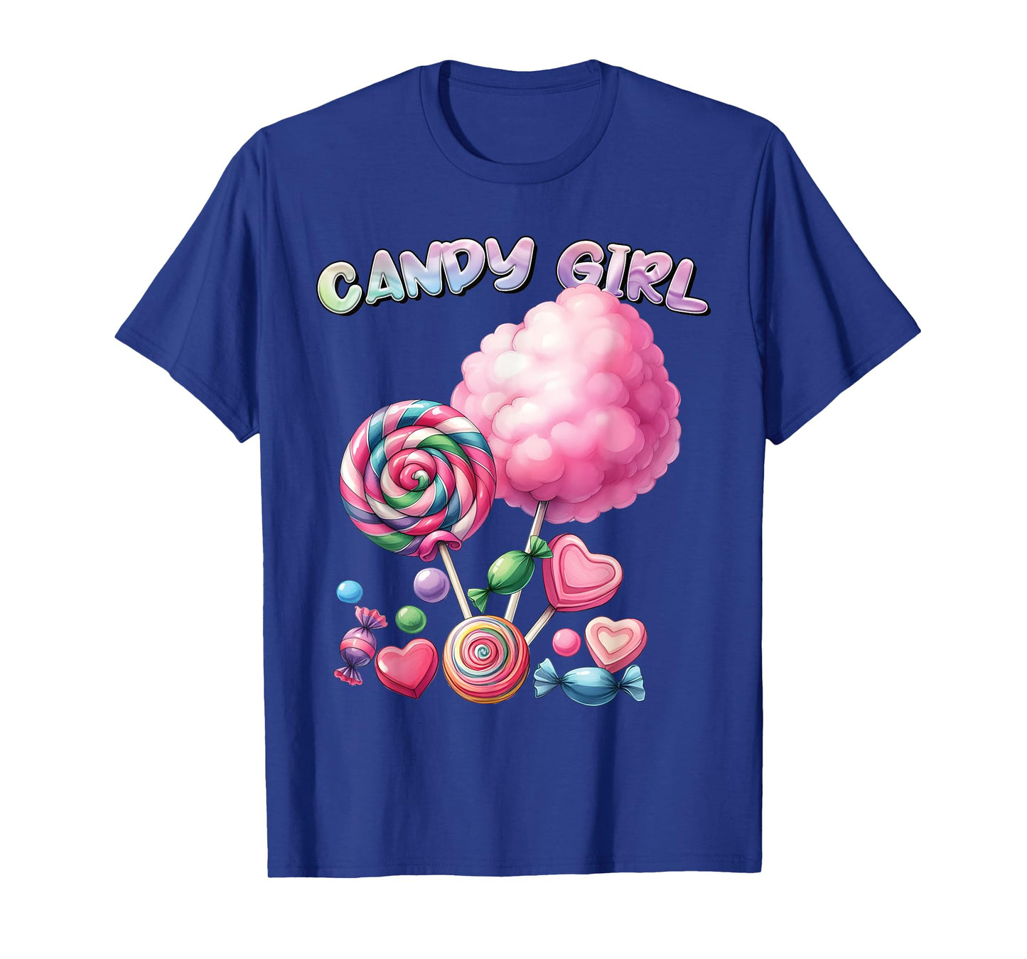 Candy Girls Dress Halloween Costume Girls Treat Lover T-Shirt