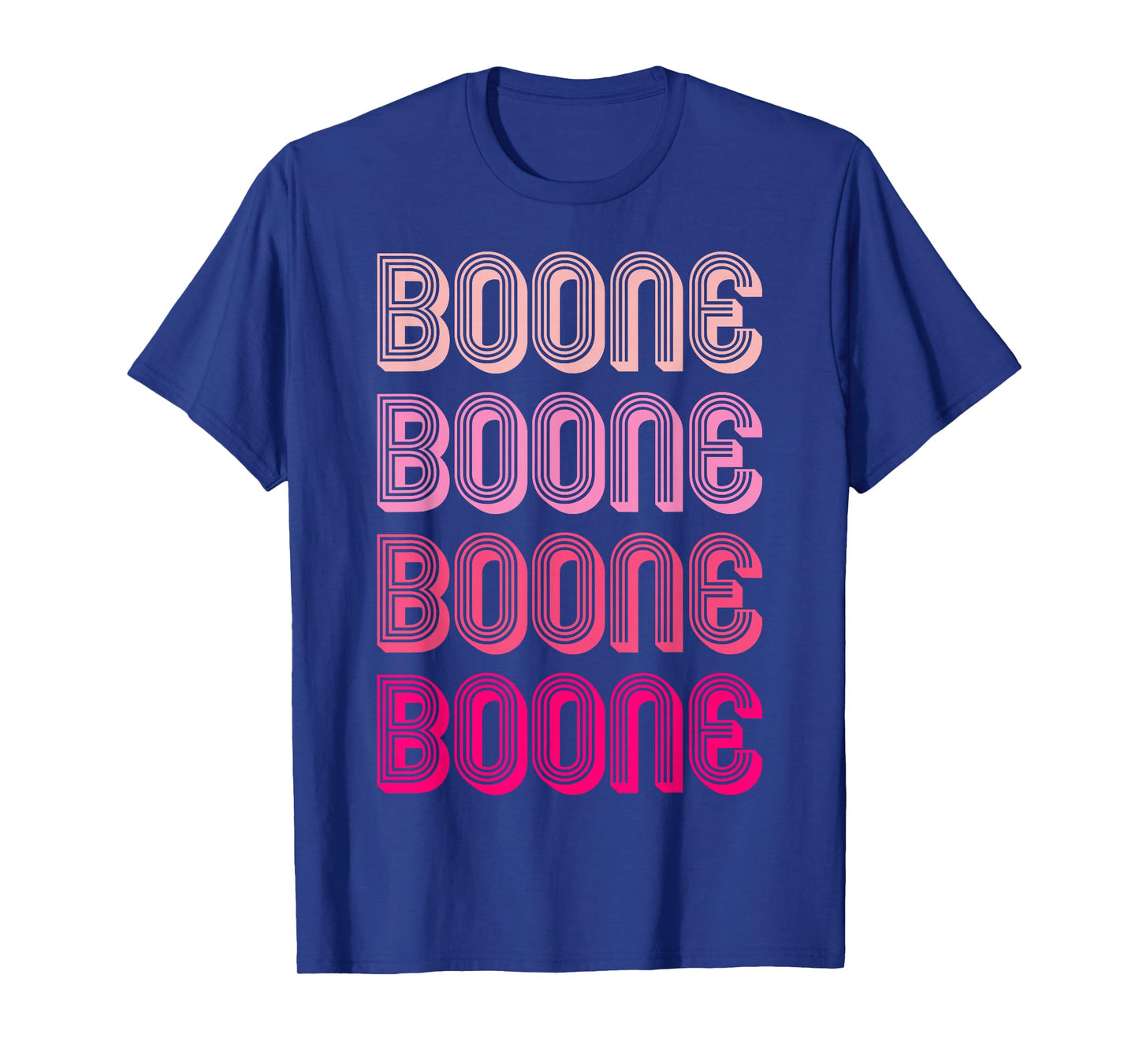Boone Personalized Name Vintage Women Men Girl T-Shirt