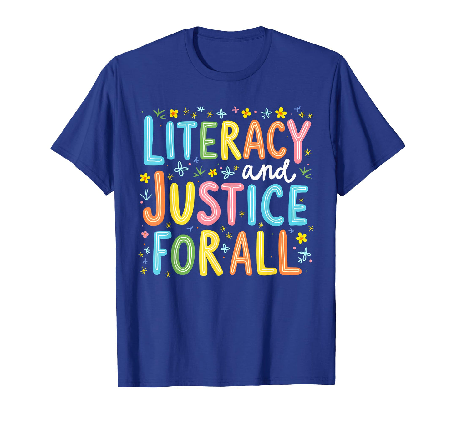 Literacy And Justice For All Protect Banned Books Library T-Shirt