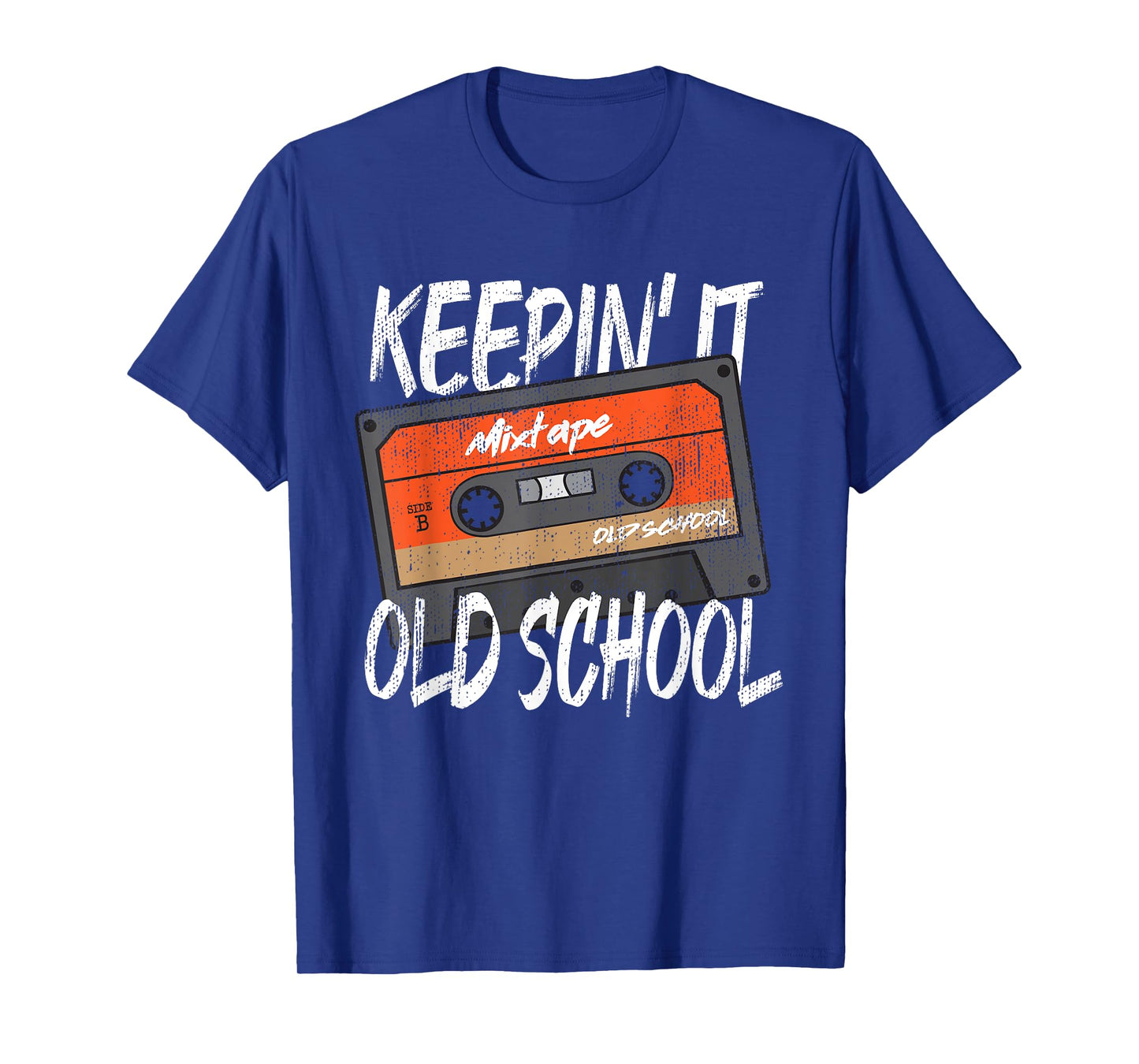 Old School Hip Hop 80s 90s Vintage Mixtape Cassette Tape T-Shirt
