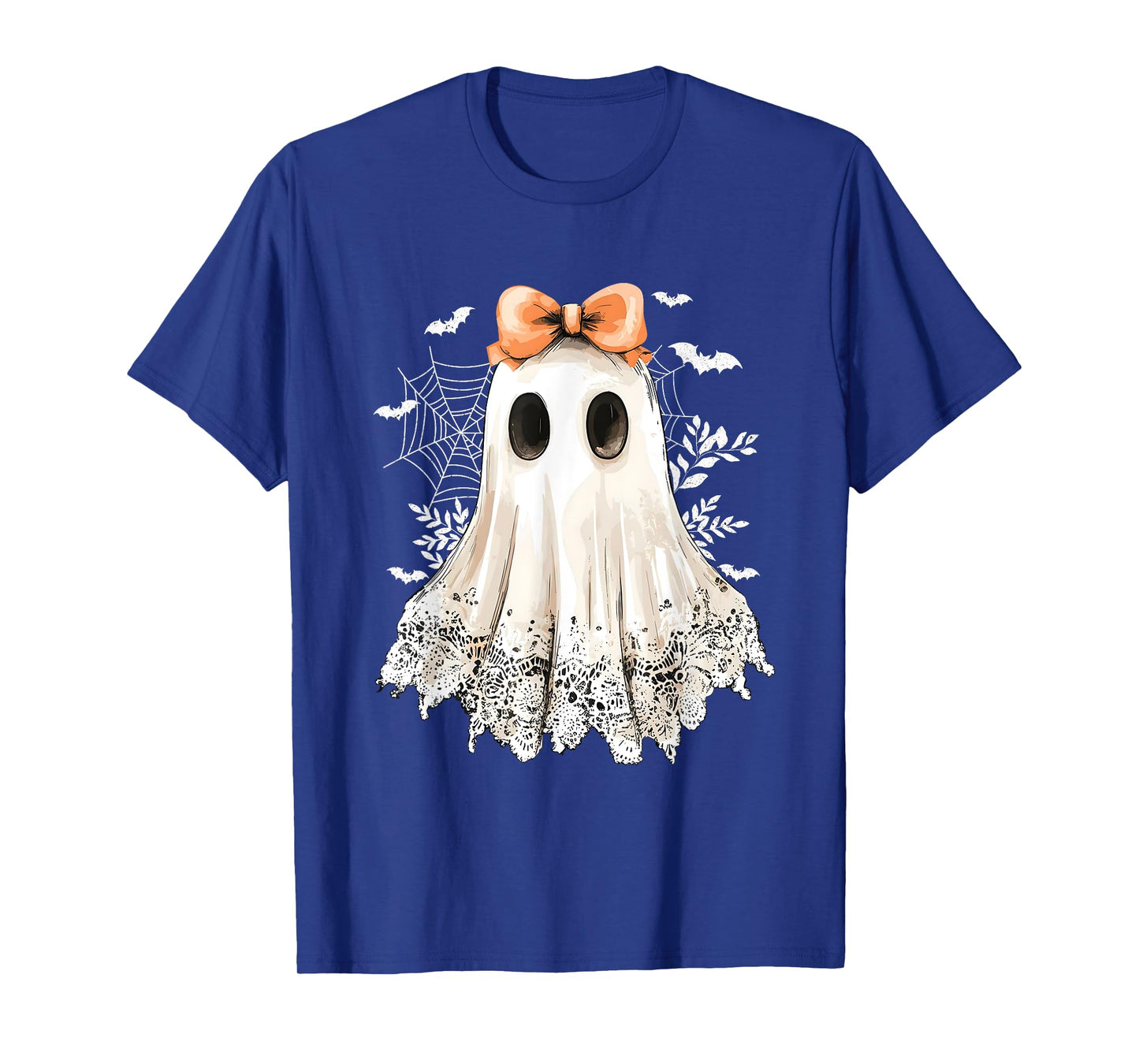 Coquette Lace Ghost Boo In Boojee Halloween Spooky Season T-Shirt