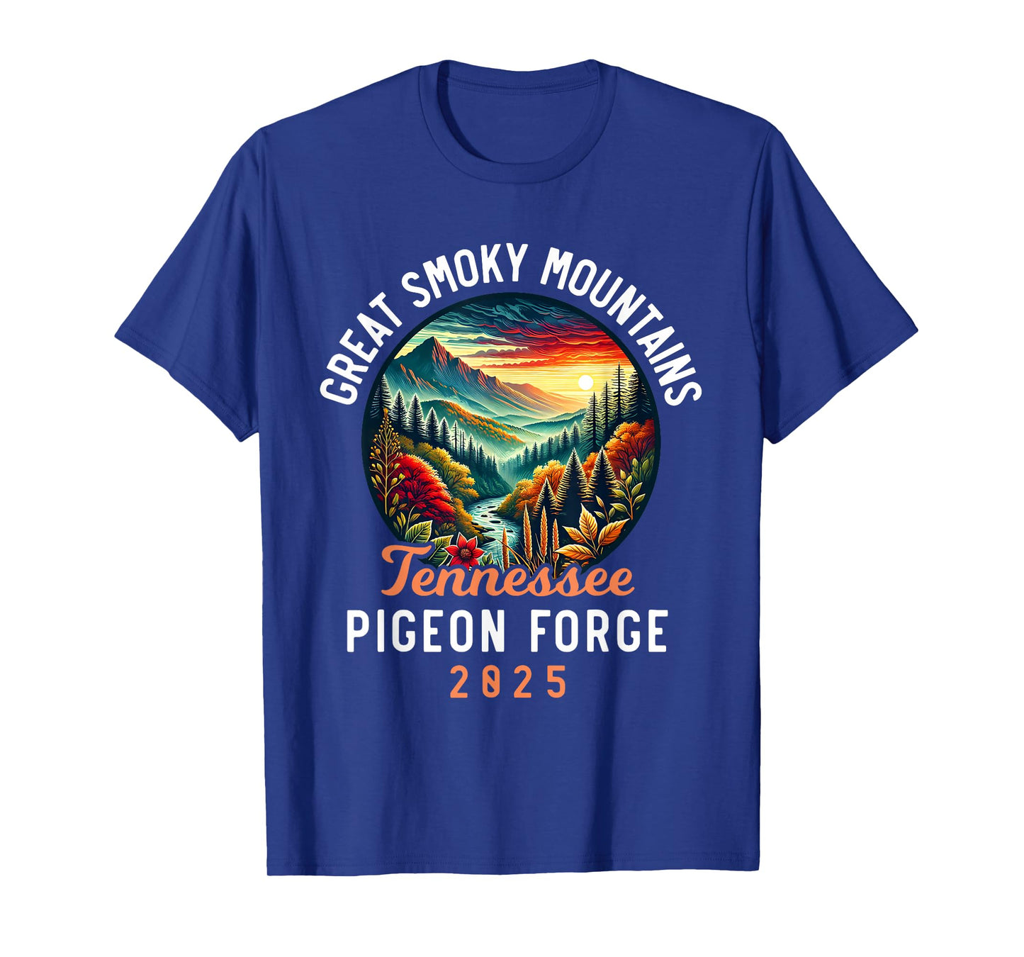 Great Smoky Mountains Tennessee 2025 Pigeon Forge, Vacation T-Shirt