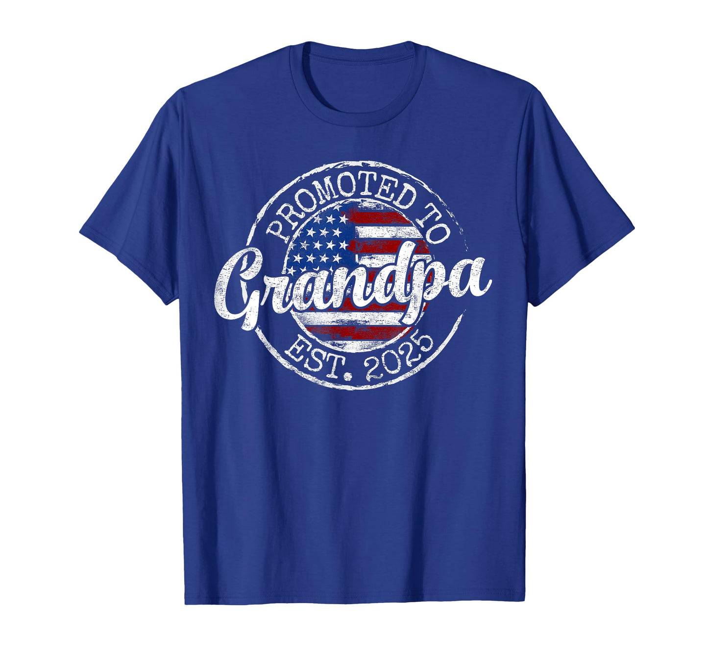 Promoted To Grandpa Est 2025 Soon To Be Grandpa Gifts Poppop T-Shirt