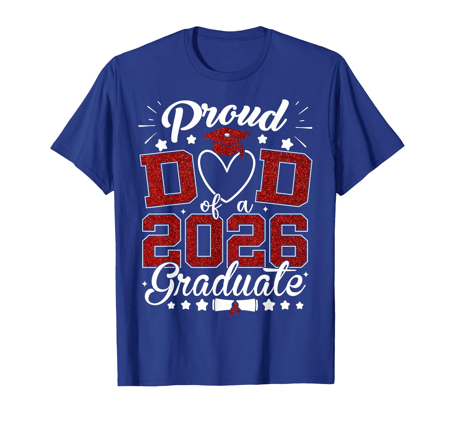 Proud Dad of A 2026 Graduate Senior Class of 2026 Graduation T-Shirt