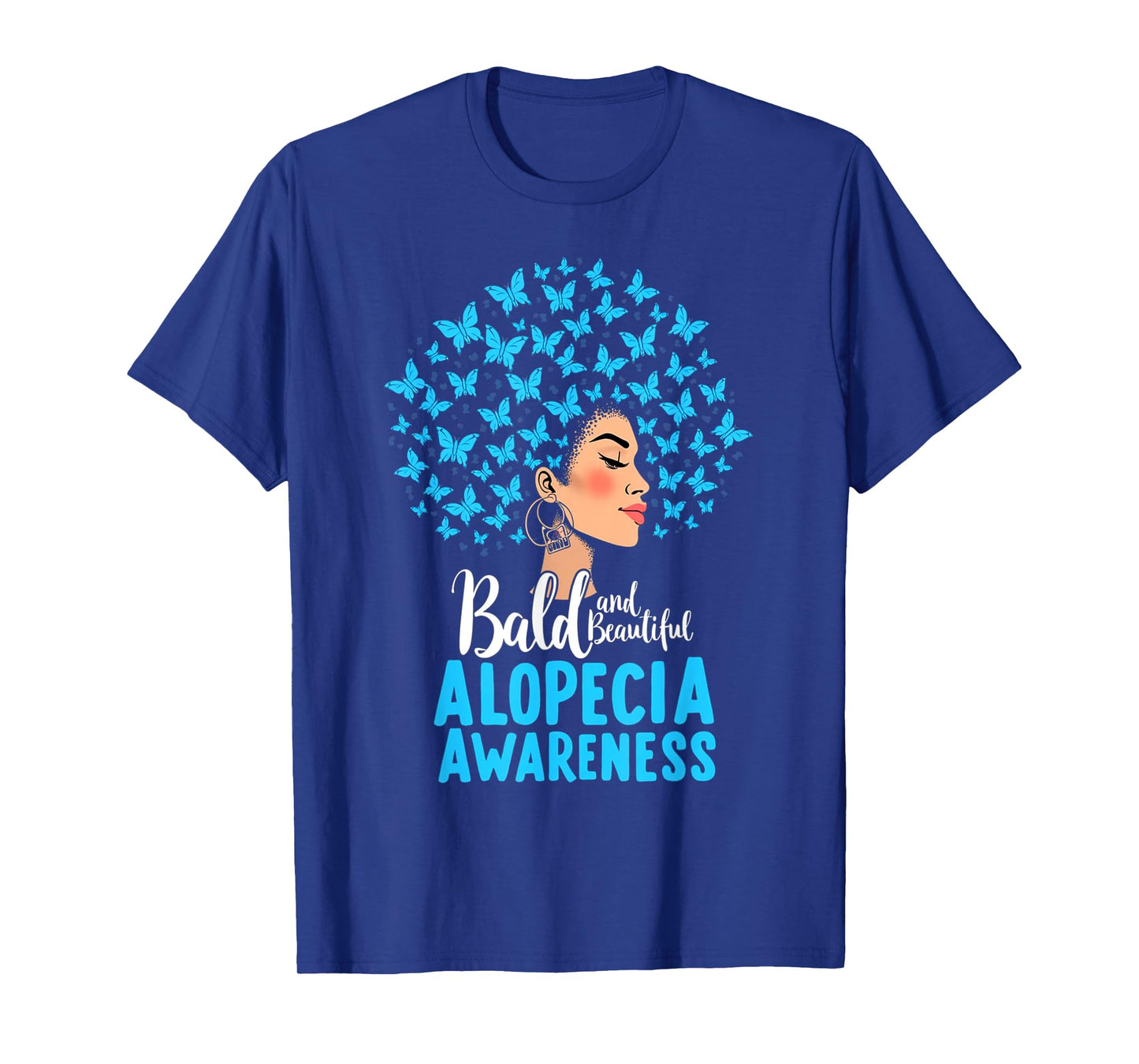 Alopecia Hair Loss Alopecia Areata Awareness T-Shirt