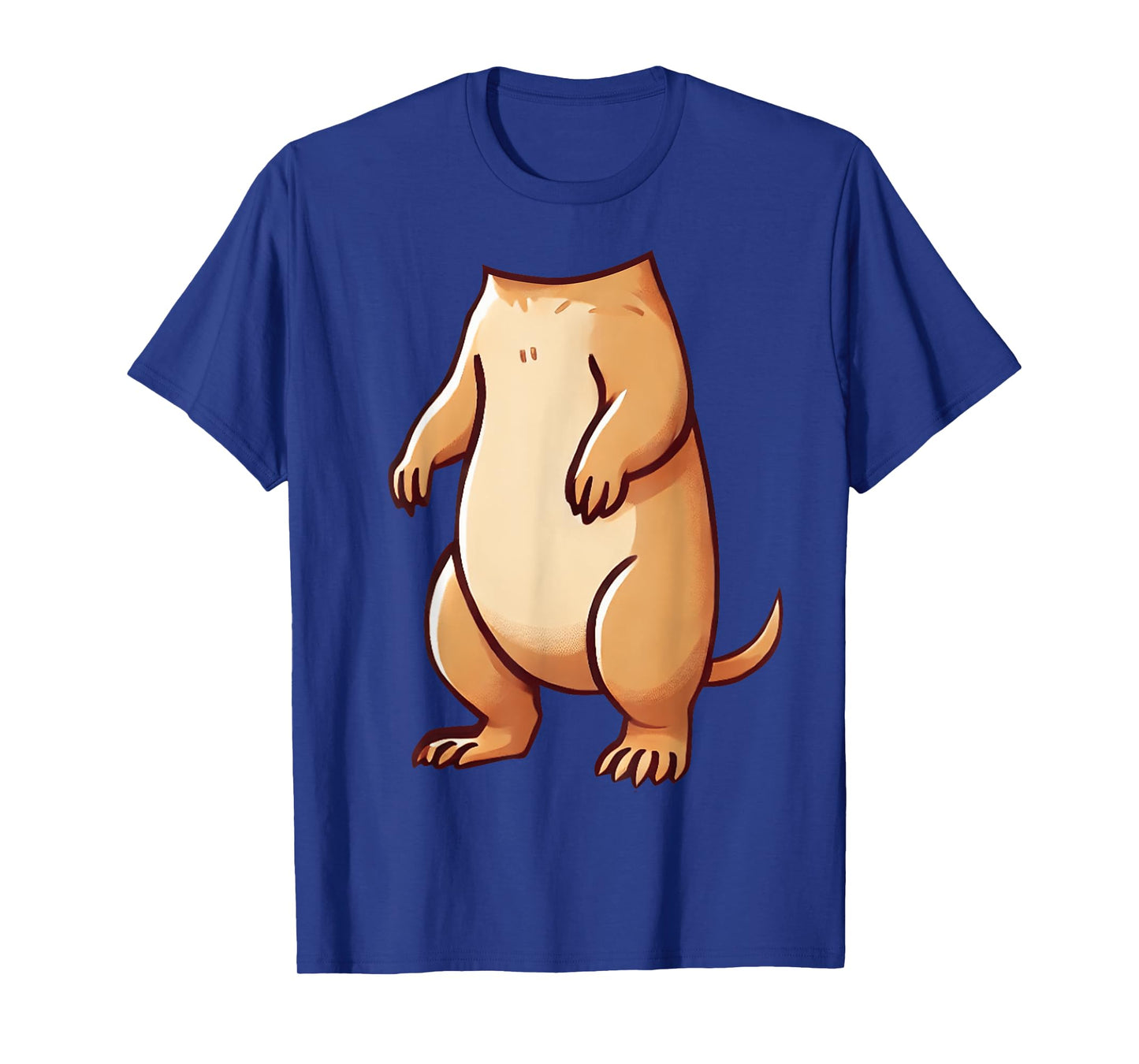 Easy Prairie Dog Costume Halloween Prairie Dog Body T-Shirt for Men Women Kids