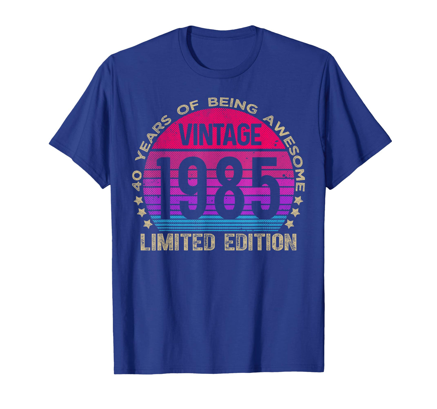 40 Year Old Gifts Limited Edition 40th Birthday Women T-Shirt