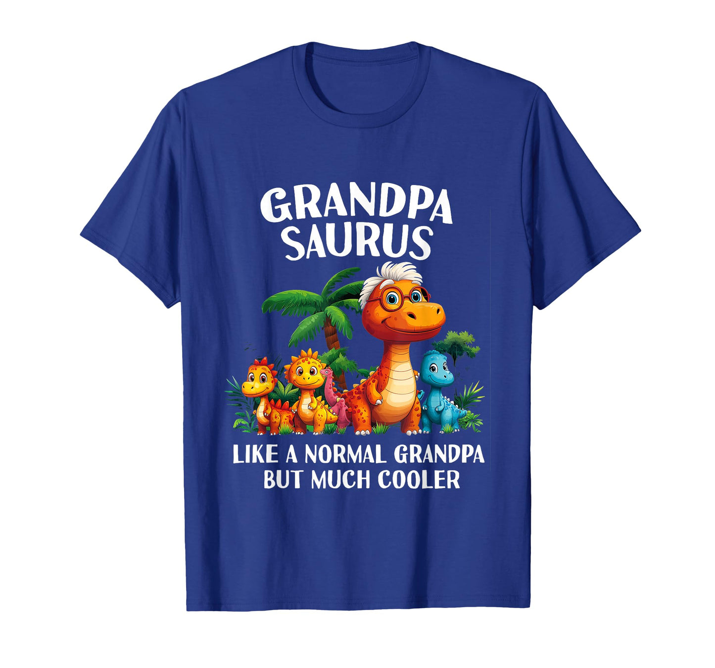 Grandpasaurus Grandpa Saurus Grandfather Men Matching Family T-Shirt