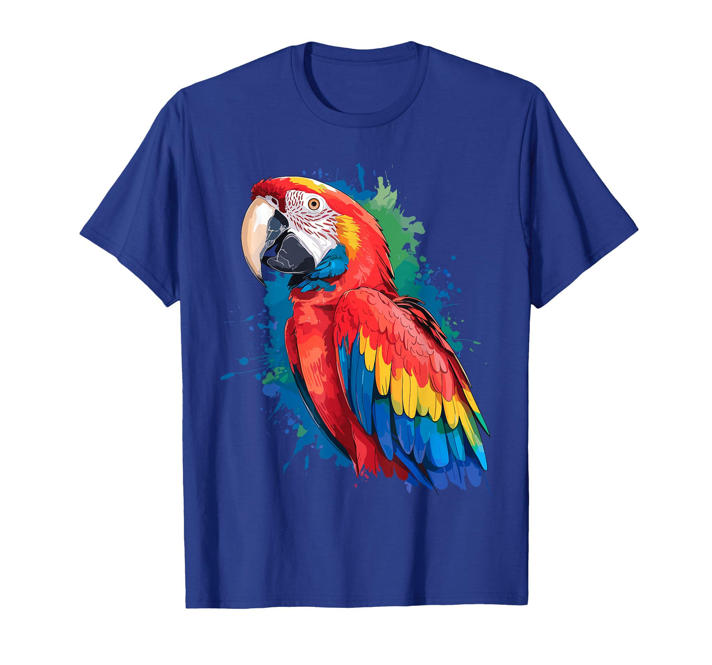 Cool Parrot Art For Men Women Girls Parrot Bird Lovers T-Shirt