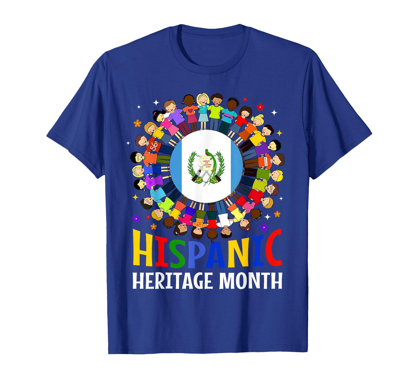 Hispanic Heritage Month Guatemala Kids Boys Girls T-Shirt