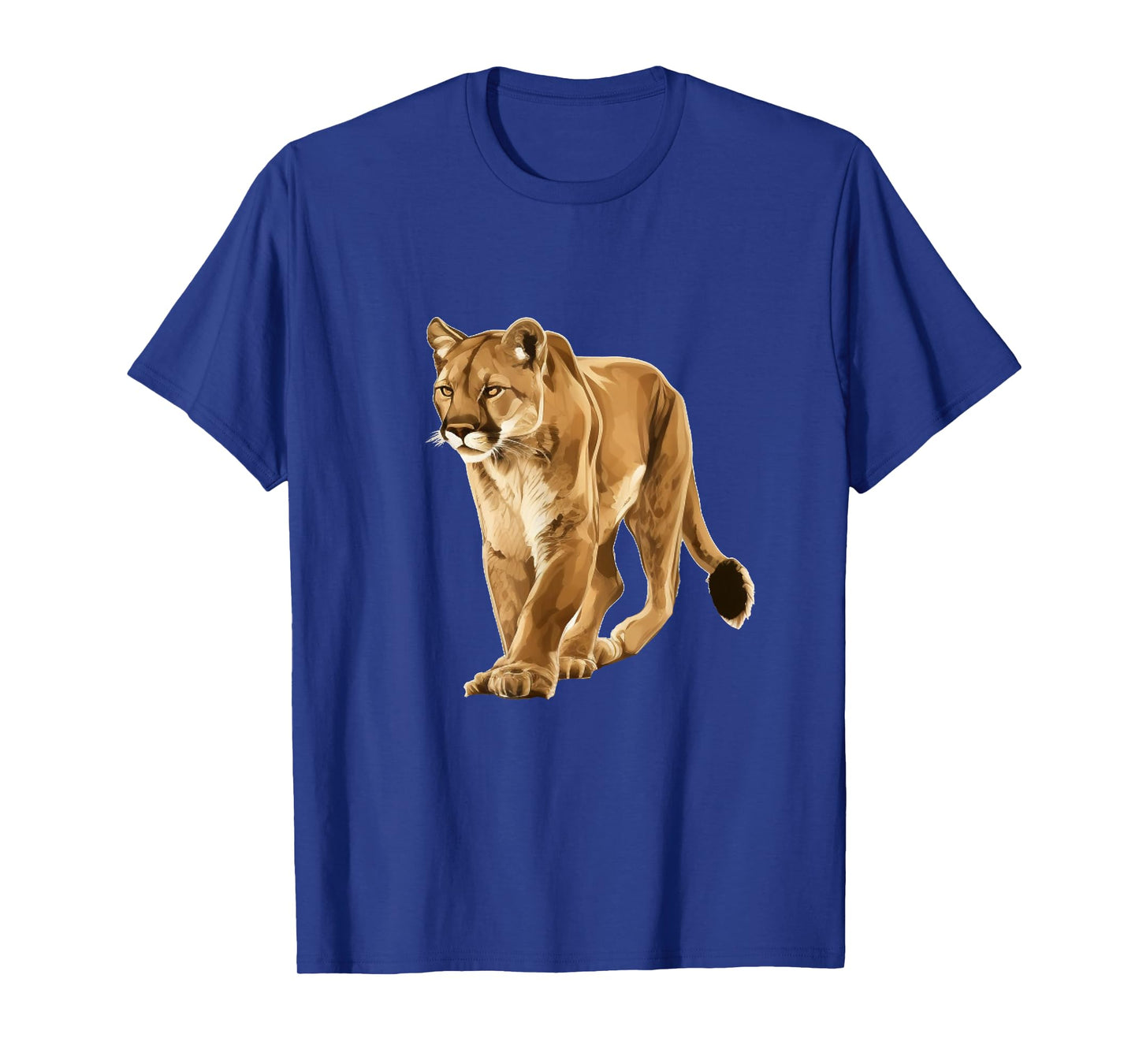 Cougar Face for Wild and big Cats Lovers T-Shirt