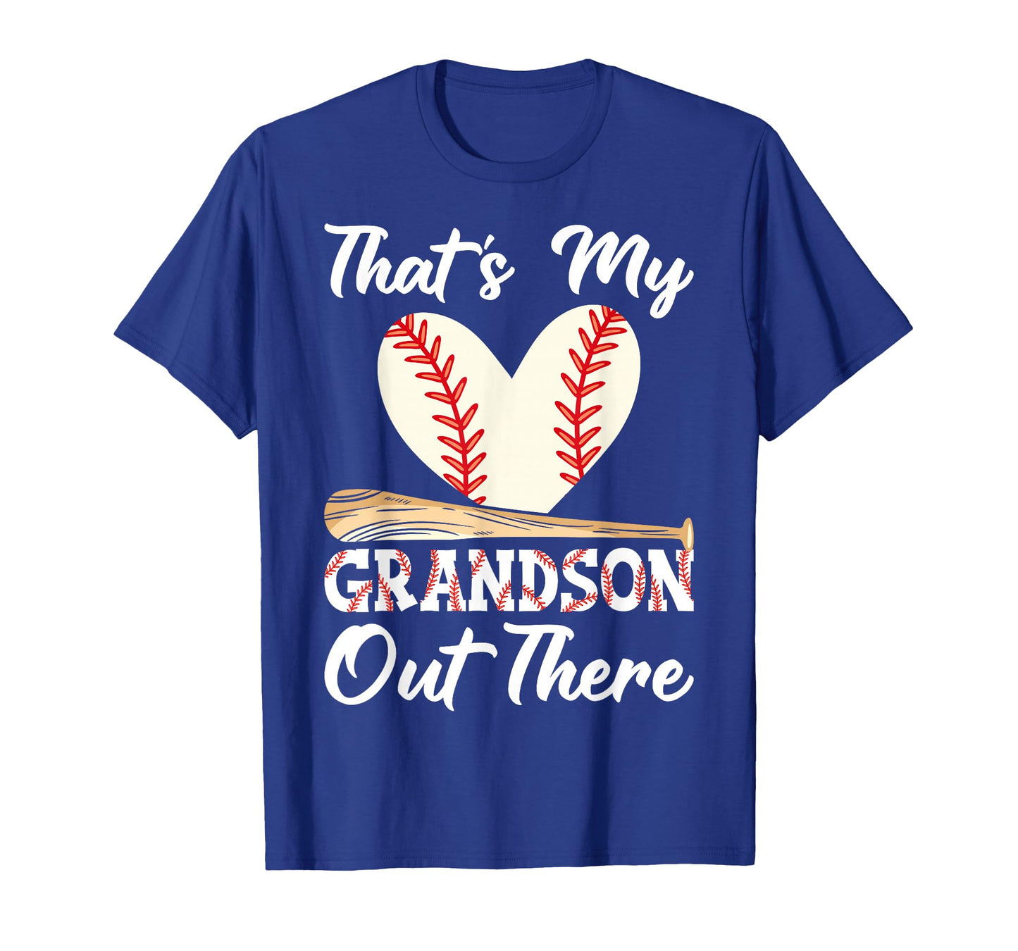 That's My Grandson Out There Baseball Grandma Mother's Day T-Shirt