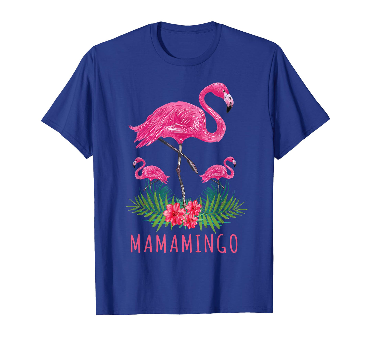 Cute Mothers Day Gift Funny Mom Flamingo With Kids Mamamingo T-Shirt
