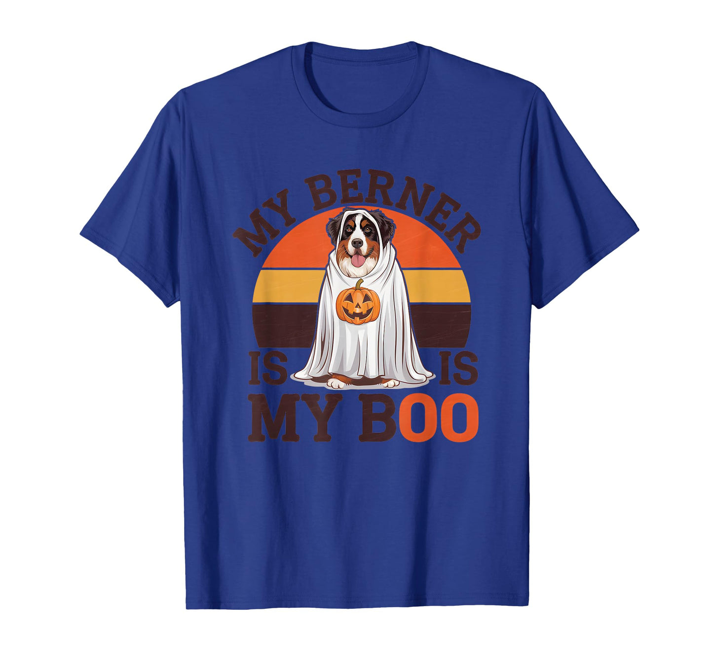 Halloween Costume Bernese Mountain Dog My Berner Is My Boo T-Shirt