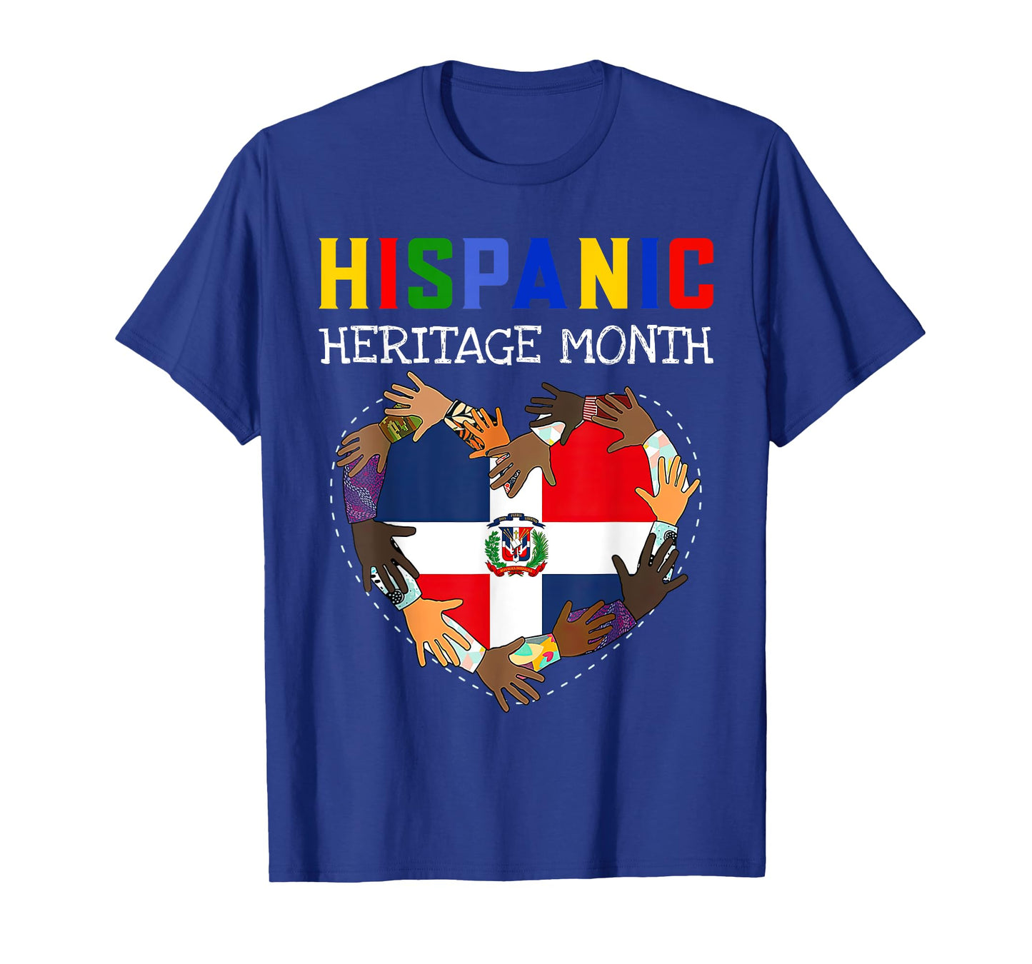 Hispanic Heritage Month Dominican Kids Boys Girls T-Shirt