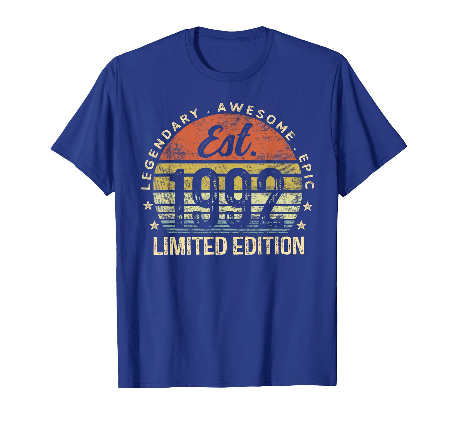 Est 1992 Limited Edition 33rd Birthday Gifts 33 Year Old T-Shirt