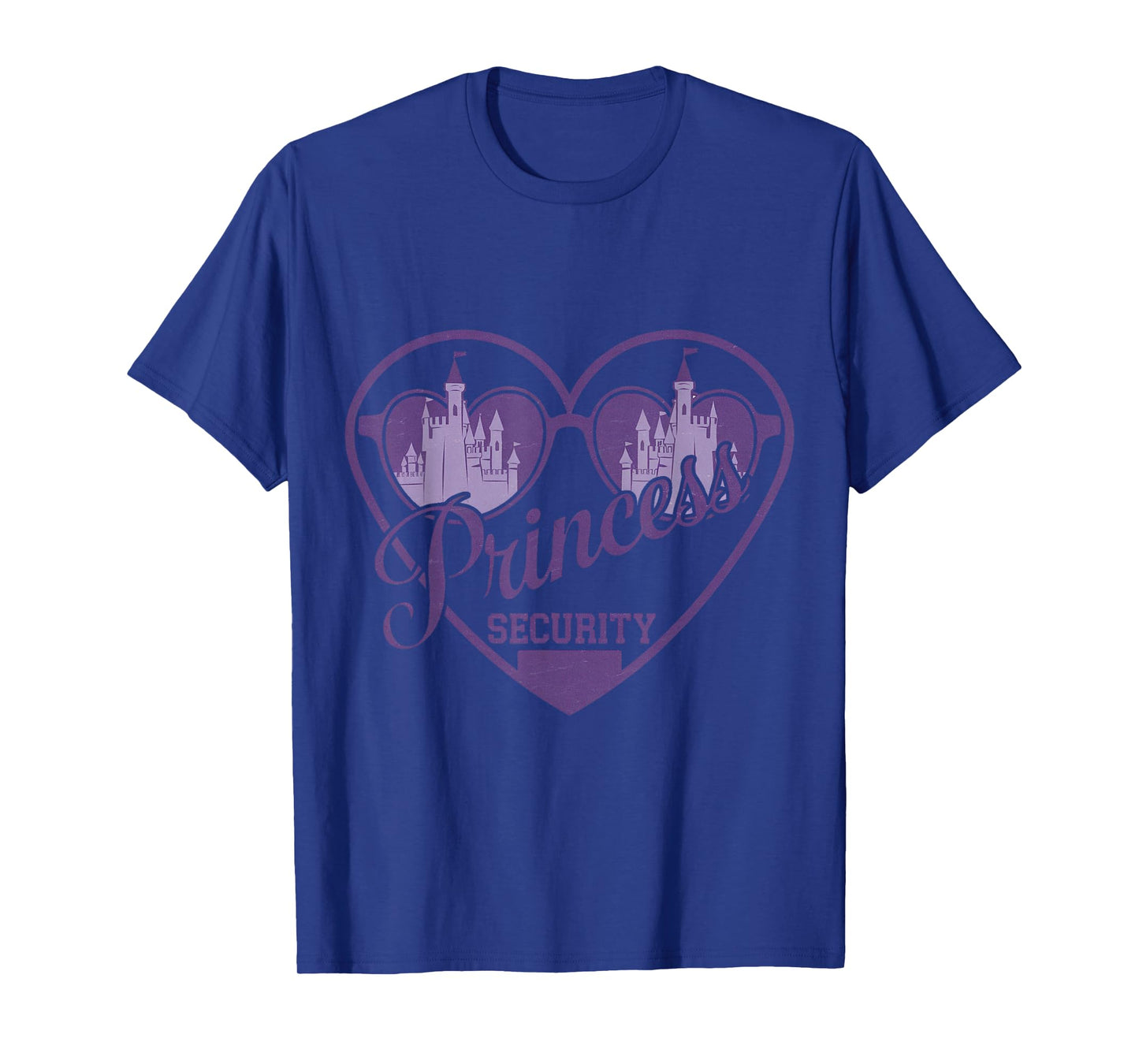 Princess Security Protection Castle Men Women & Boys Retro T-Shirt