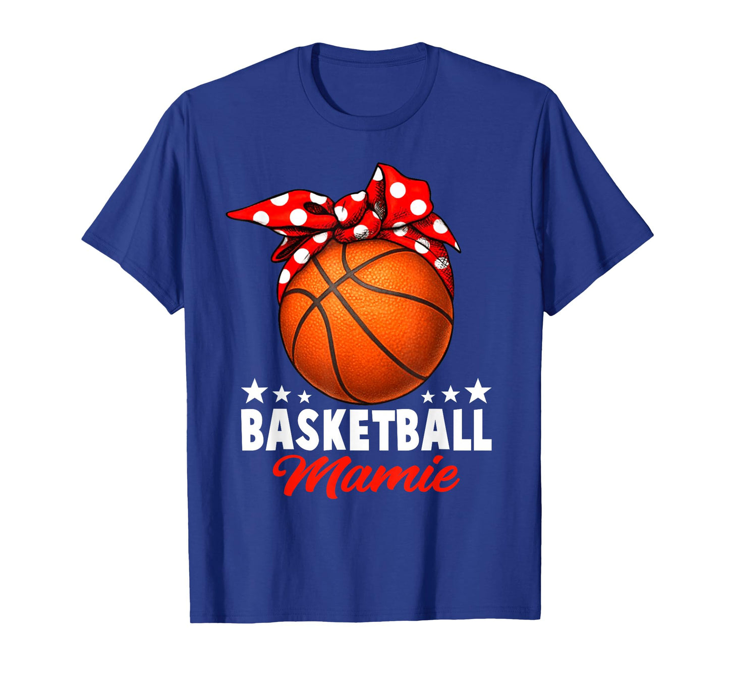 Basketball Mamie Women Mothers Day Funny Basketball T-Shirt