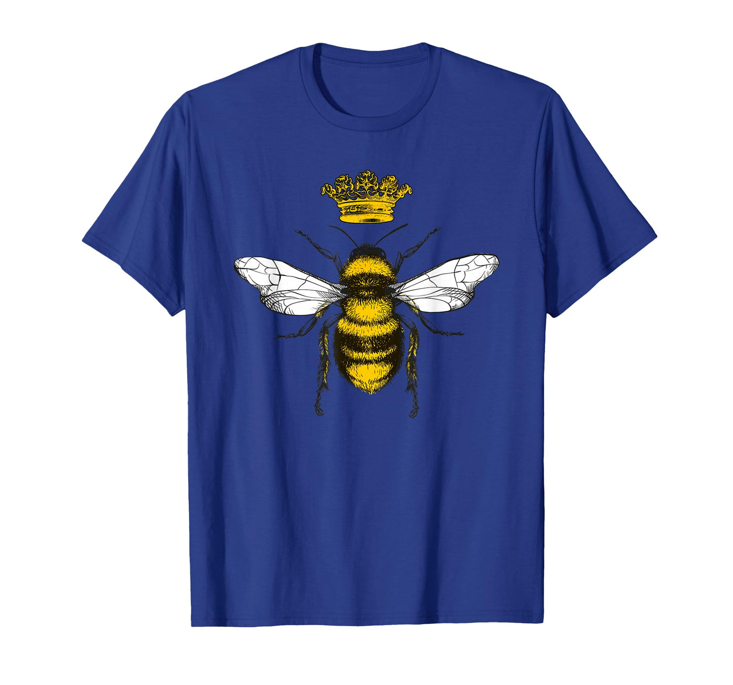 Vintage Queen Bee Shirt Women, Honey Bee Lovers Beekeeper T-Shirt