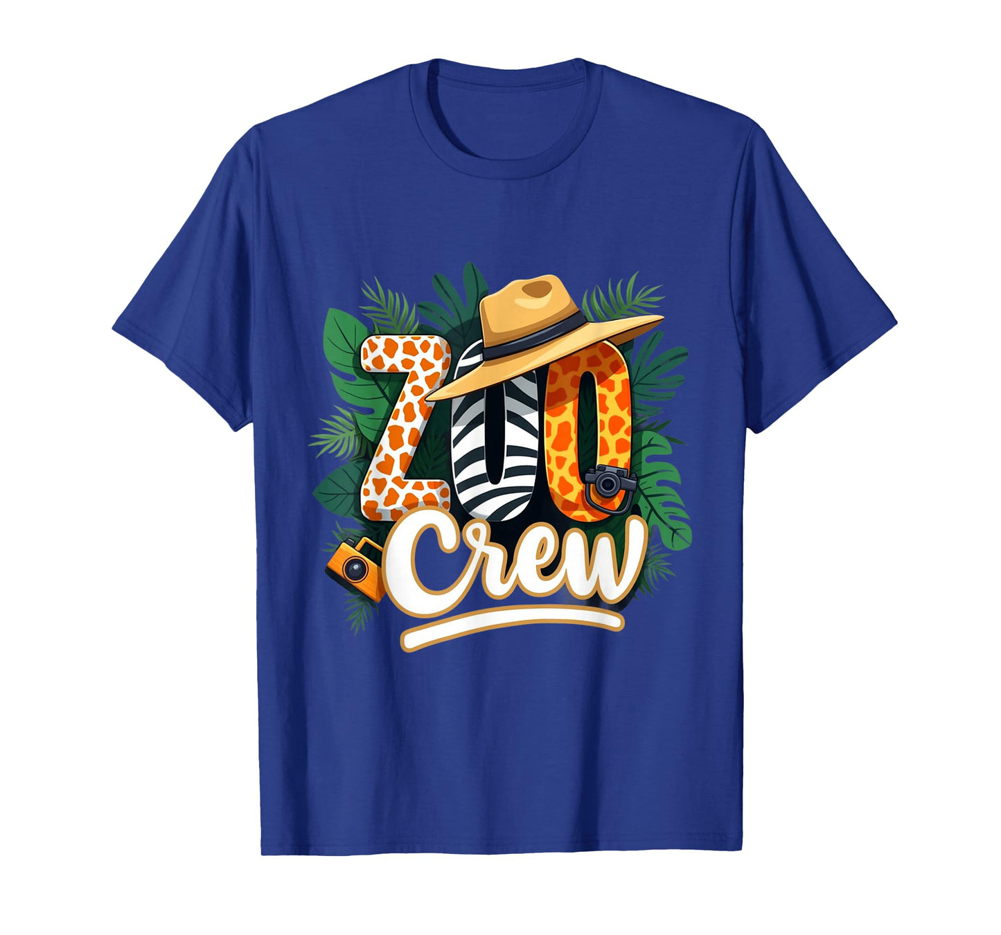 Zoo Crew Safari Adventure Wildlife Expedition Trip Animals T-Shirt
