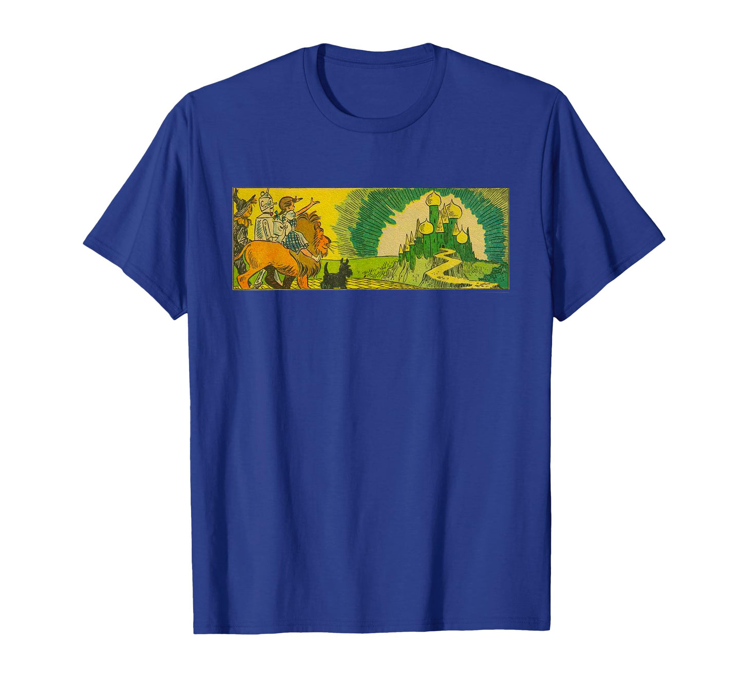 Tin Man Scarecrow Cowardly Lion Dorothy Toto Wizard of OZ T-Shirt