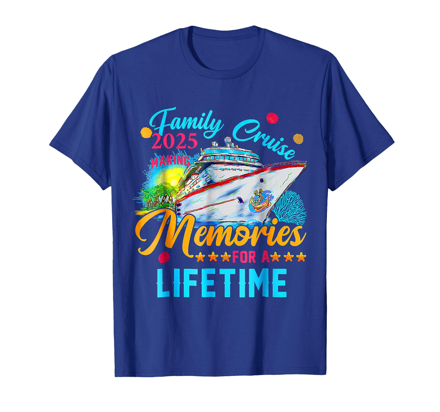 Family Cruise 2025 Family Matching Cruise Vacation Party T-Shirt