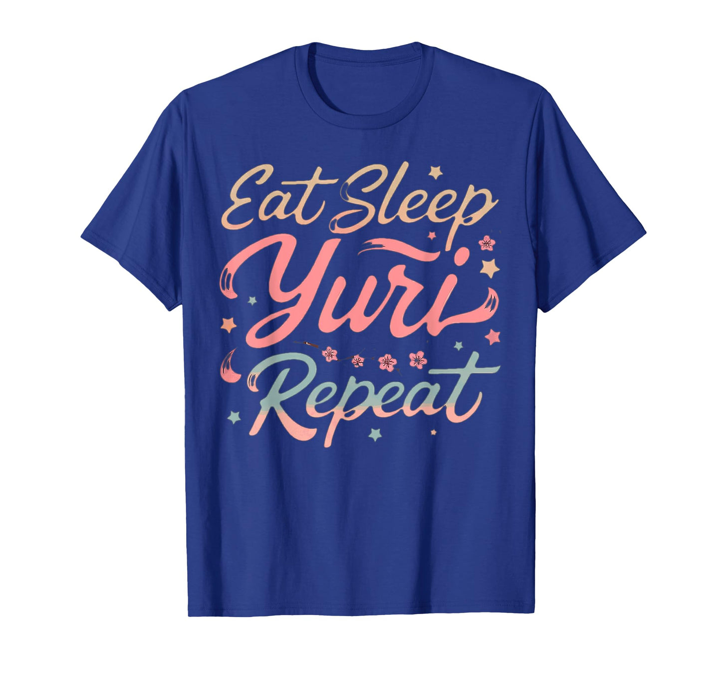 Eat Sleep Yuri Repeat - Yuri Girl's Love Manga T-Shirt