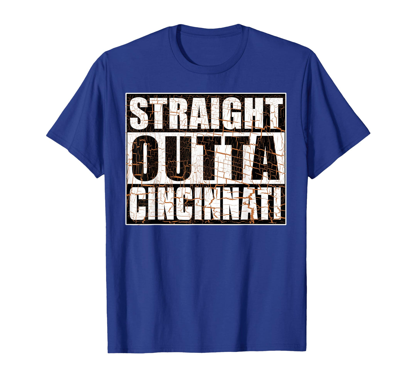 Vintage Cincinnati Straight Outta Cincinnati Hometown Pride T-Shirt