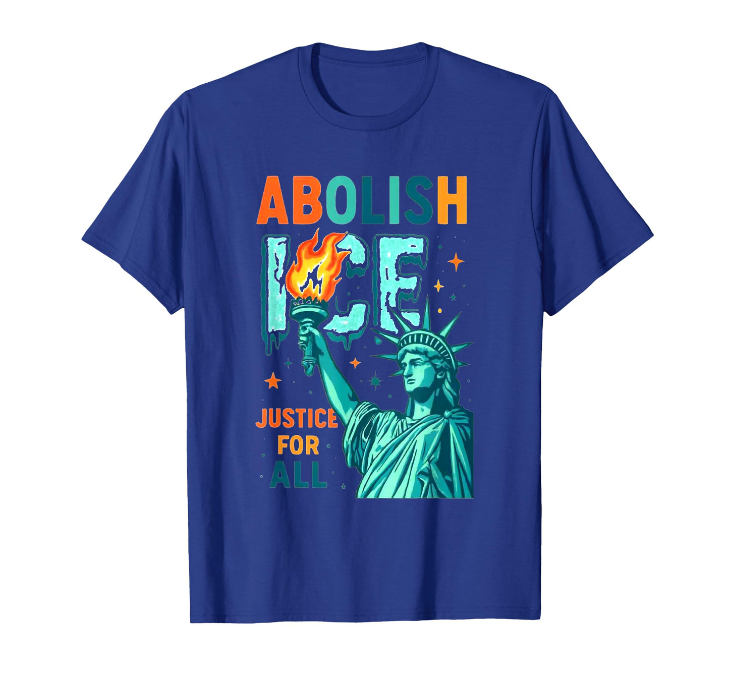 Retro Abolish ICE Justice For All ICE Out Of LA T-Shirt