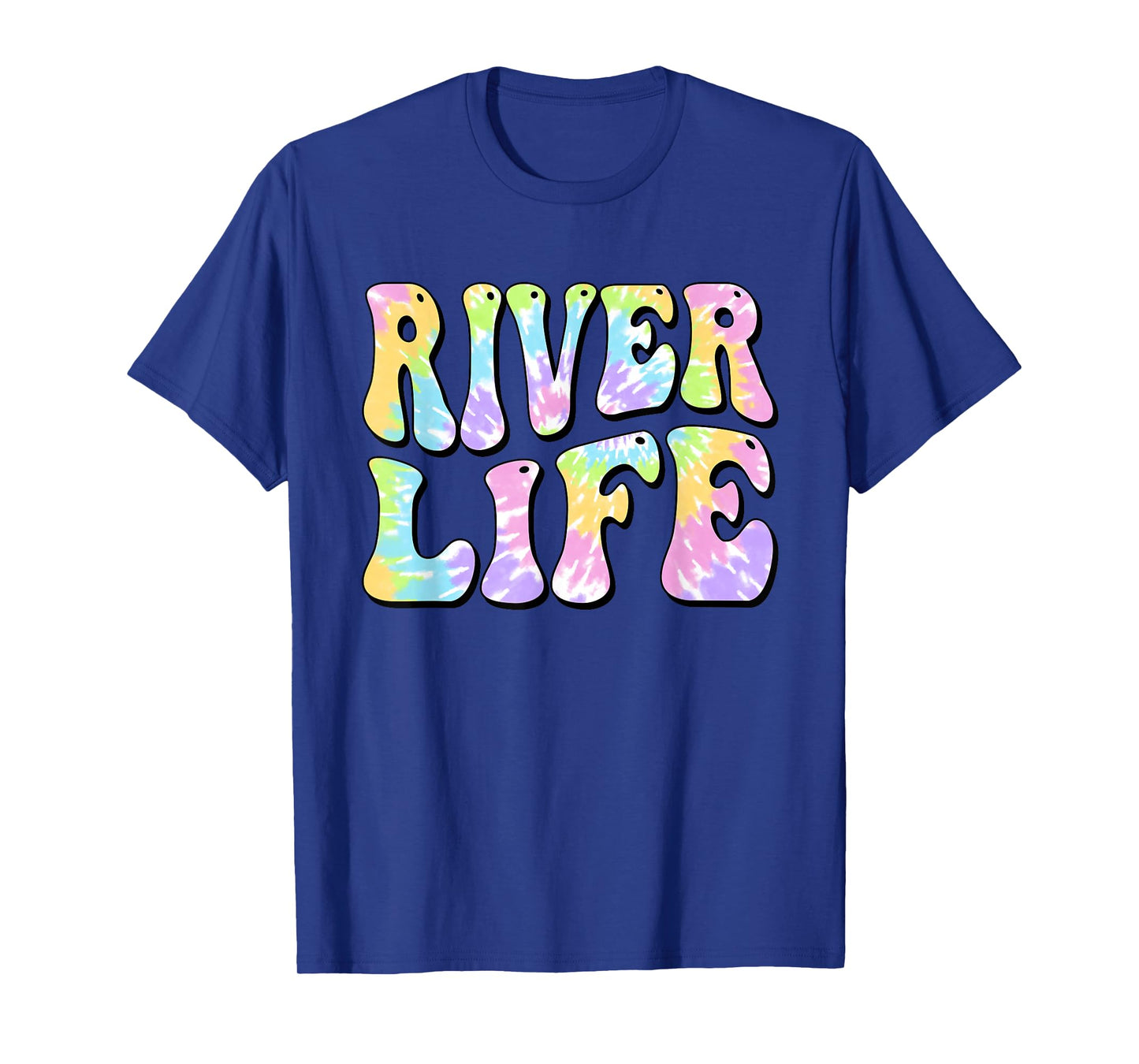 River Life Fun Fishing Boating River Bum Women Girl Kids T-Shirt