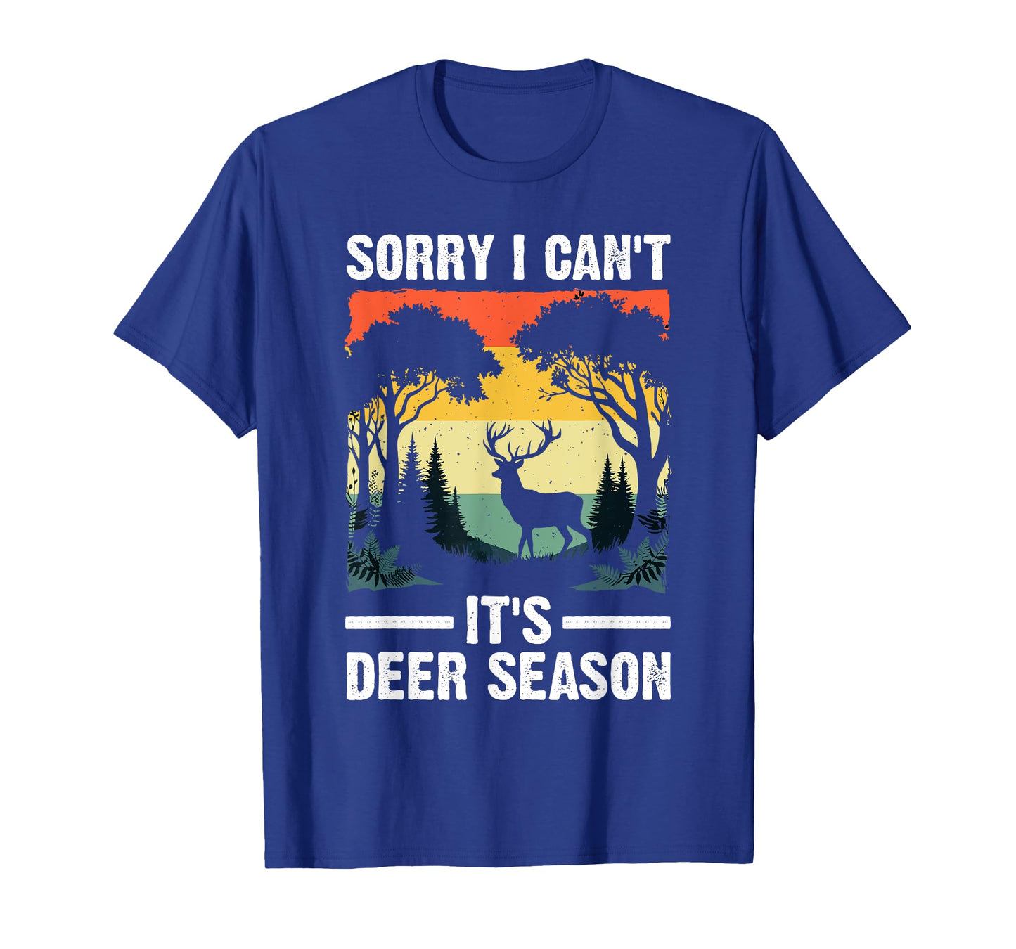 Deer Hunting Art for Men Women Buck Elk Hunter Deer Hunting T-Shirt