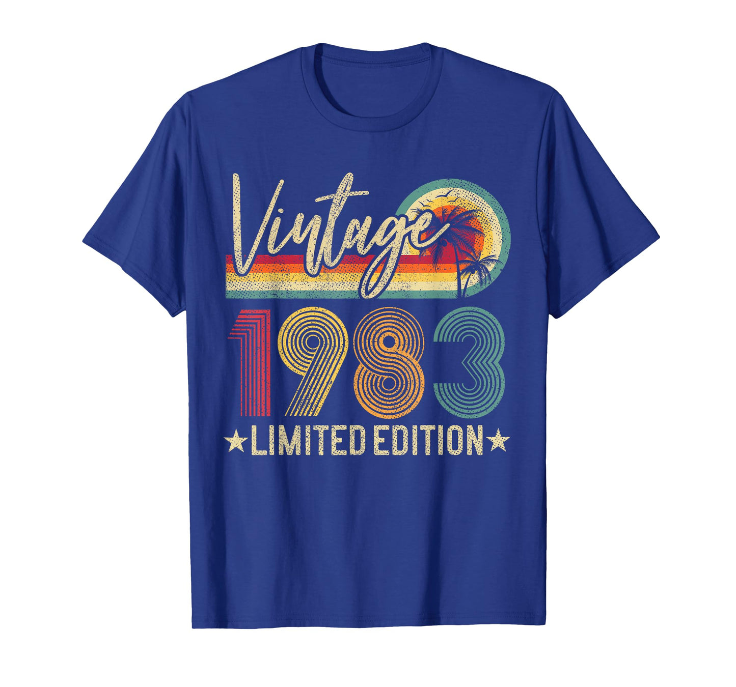 42nd Birthday Vintage 1983 42 Years Old Men Women T-Shirt