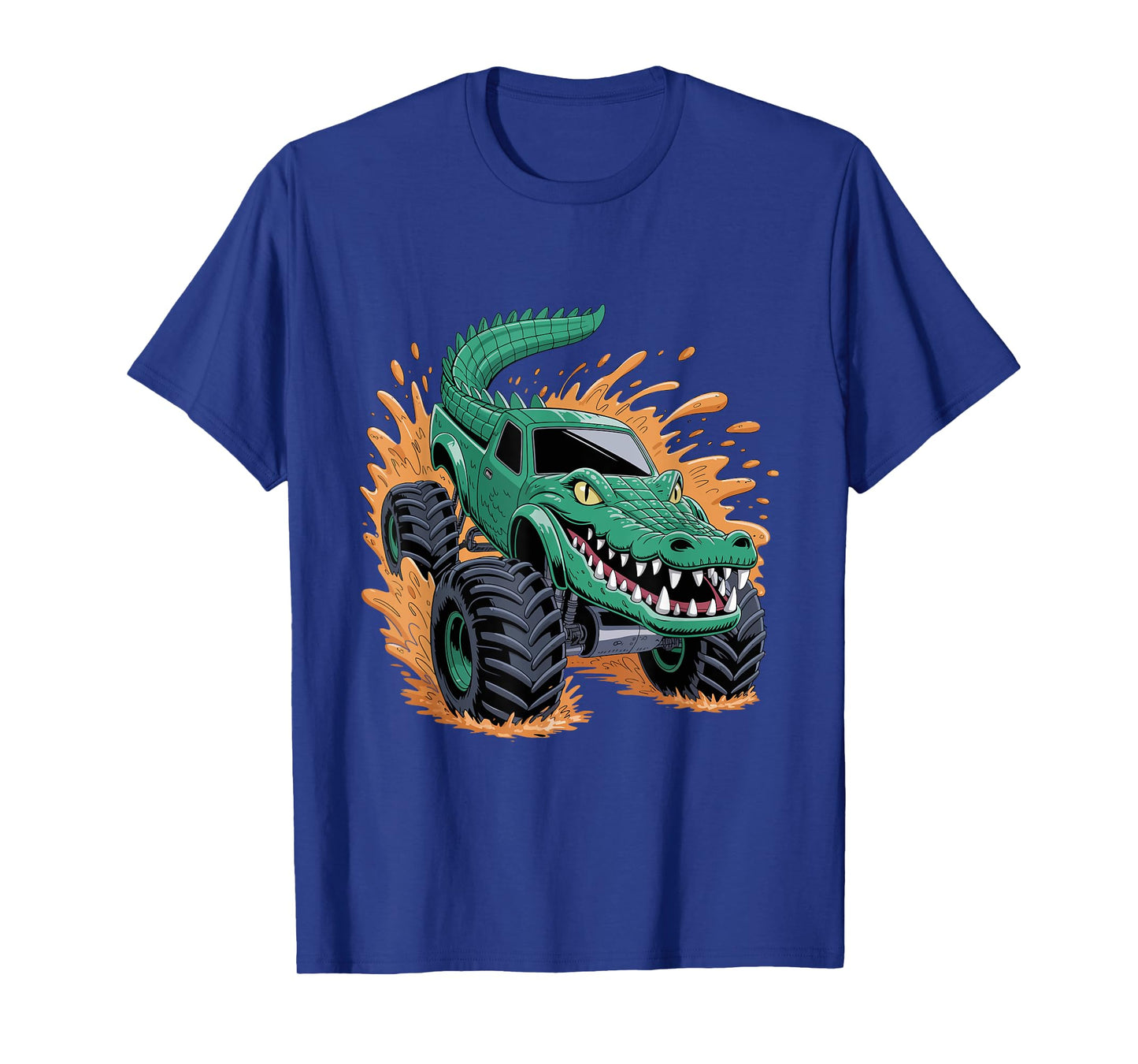 Crocodile Monster Truck Alligator Birthday Party Toddler Boy T-Shirt